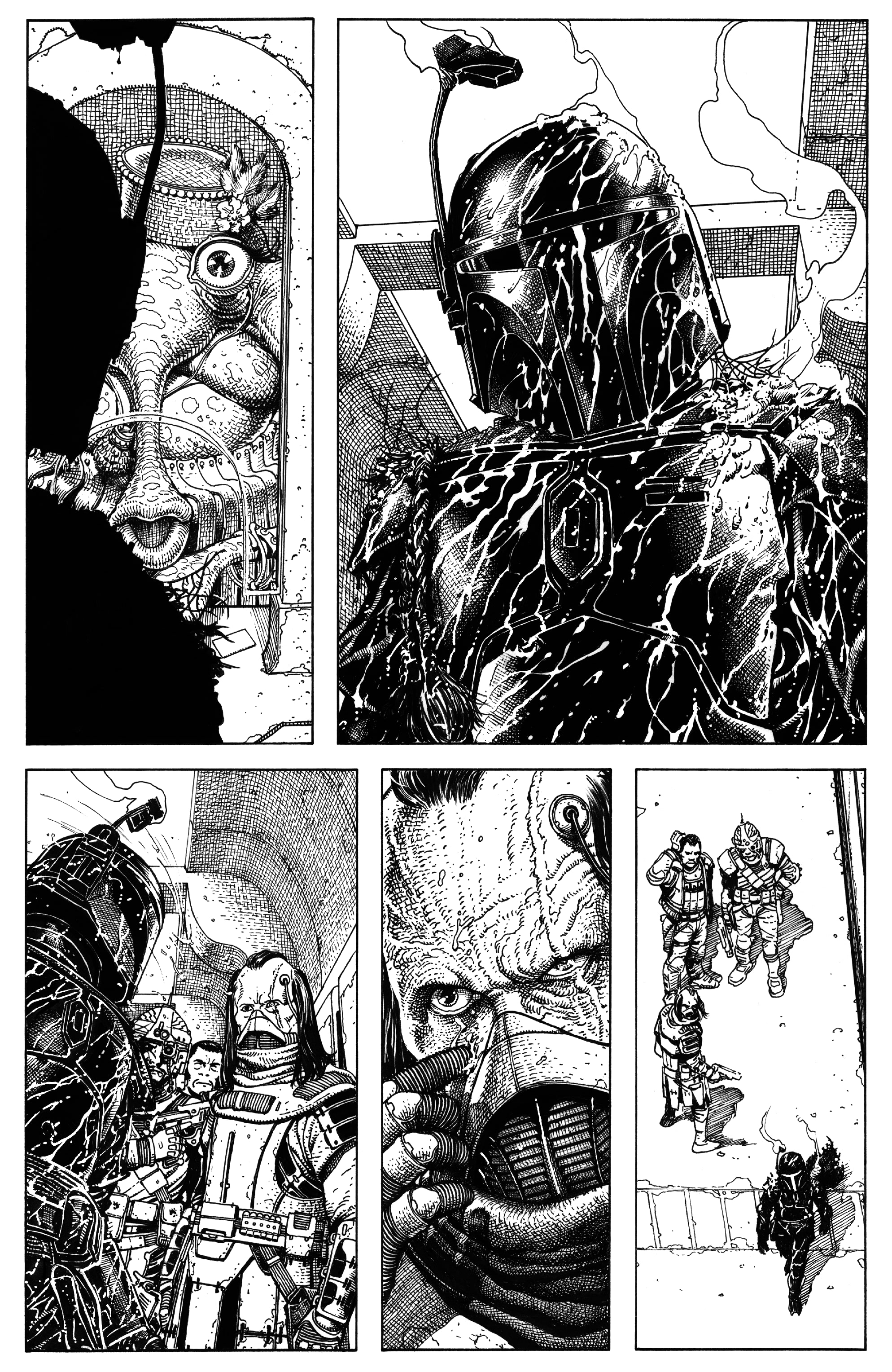 Read online Star Wars: War Of The Bounty Hunters Alpha comic -  Issue # _Director’s Cut - 40