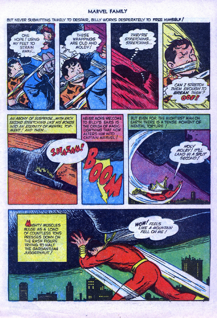Read online The Marvel Family comic -  Issue #79 - 20