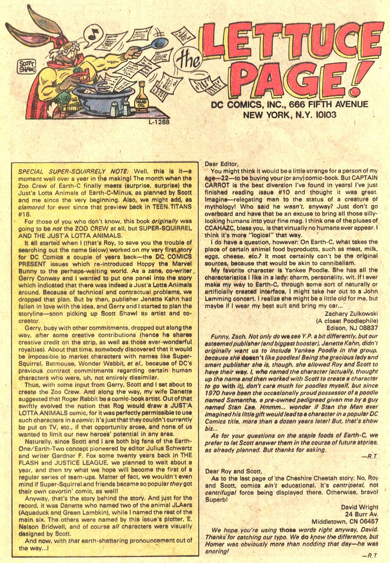 Read online Captain Carrot and His Amazing Zoo Crew! comic -  Issue #15 - 27