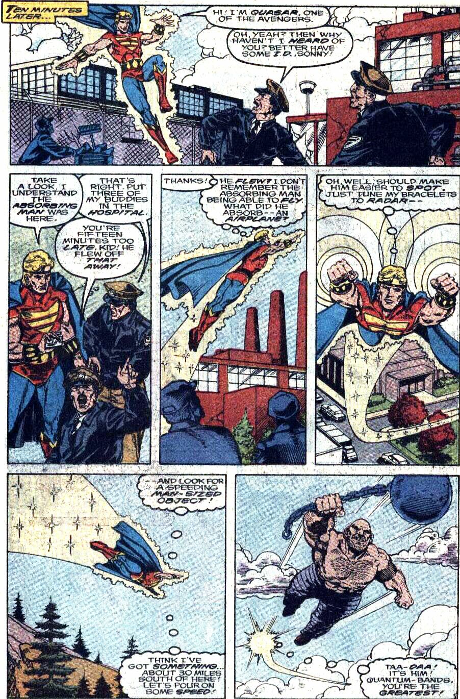 Read online Quasar comic -  Issue #5 - 12
