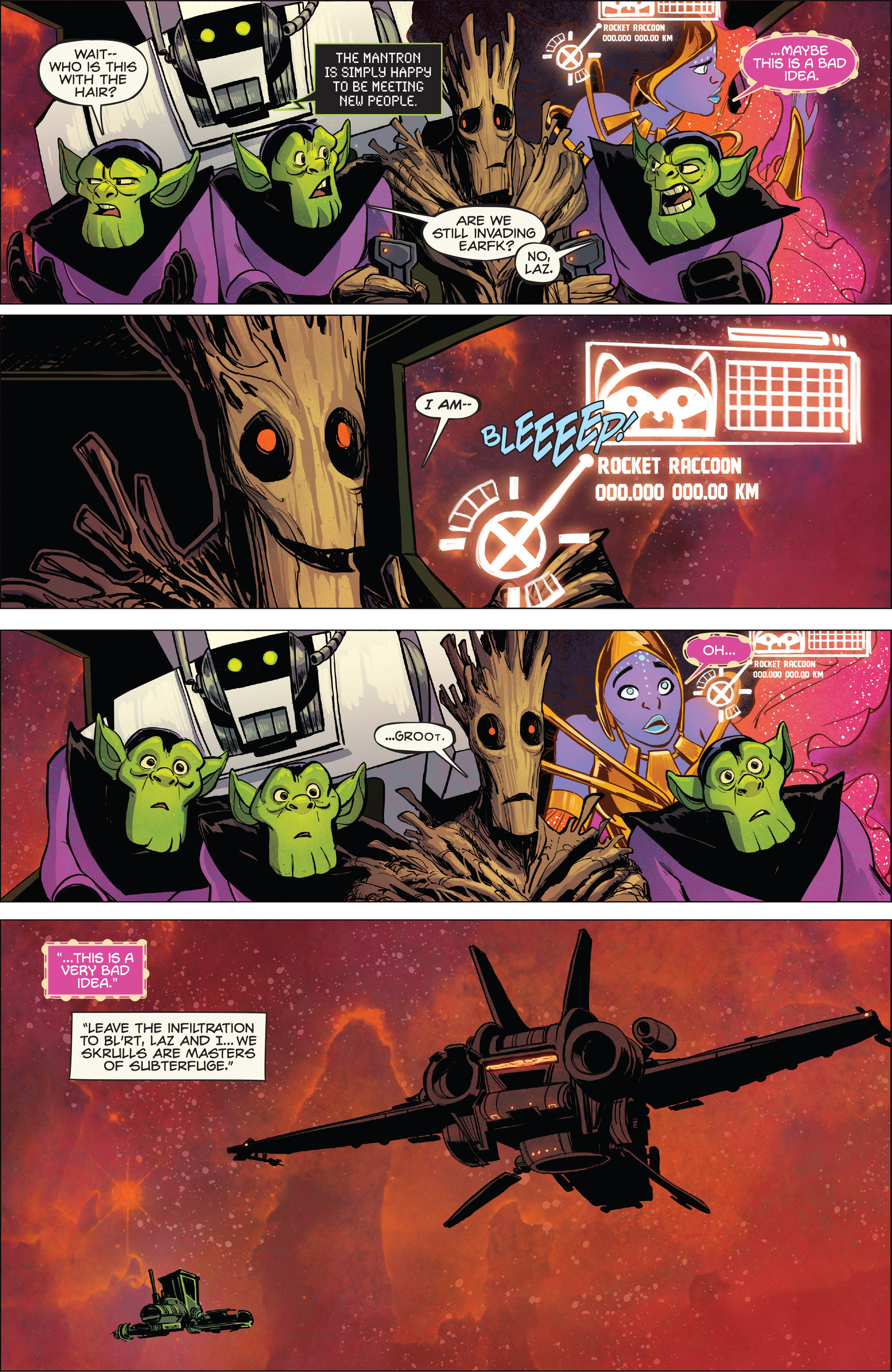 Read online Groot comic -  Issue #4 - 14