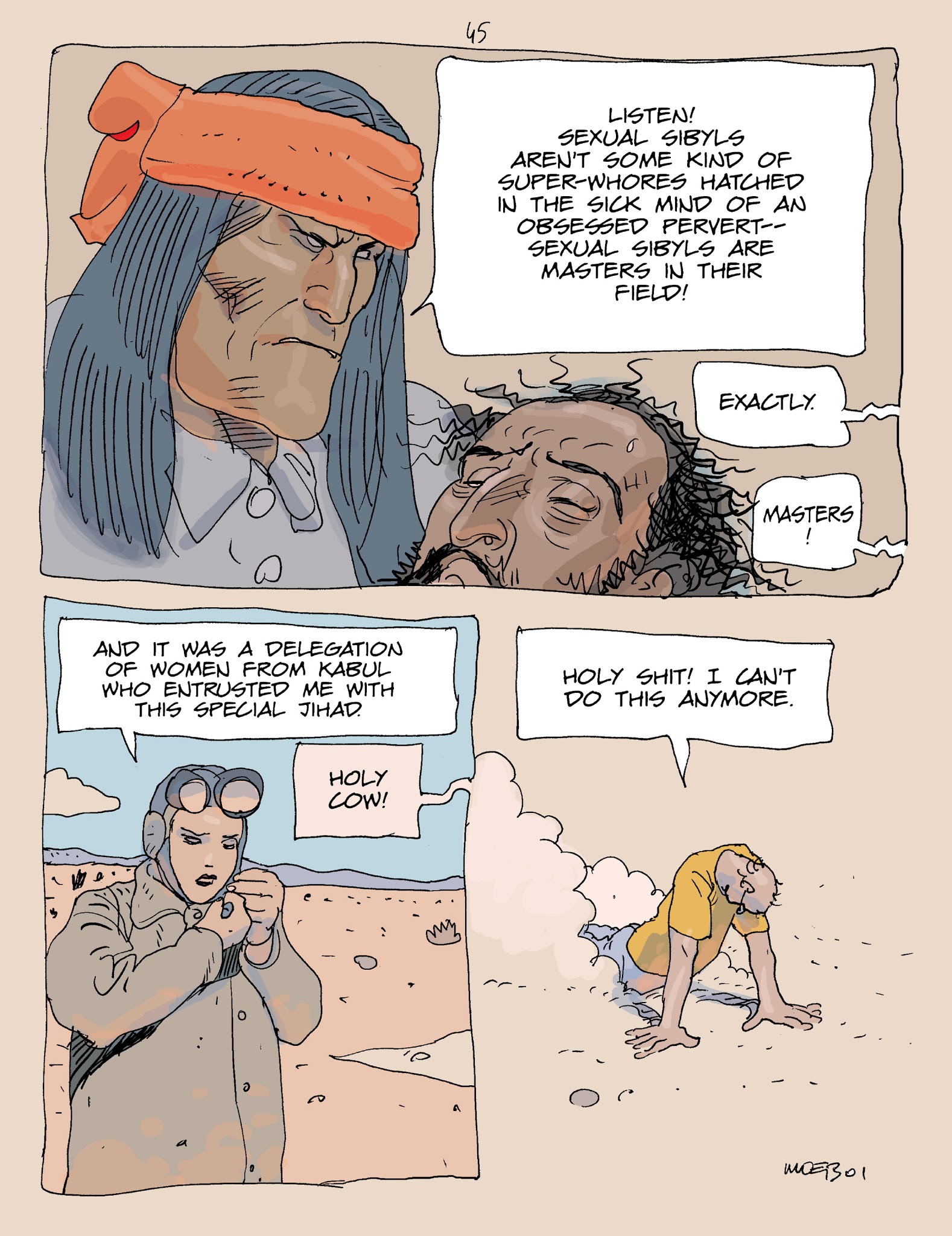 Read online Moebius Library comic -  Issue # TPB 2 - 155