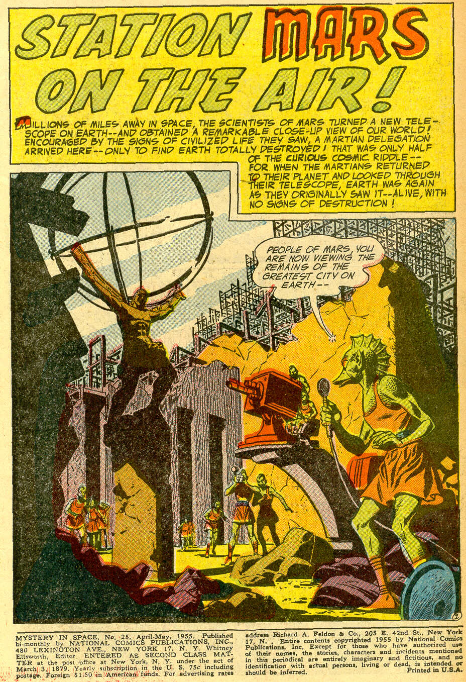 Read online Mystery in Space (1951) comic -  Issue #25 - 3