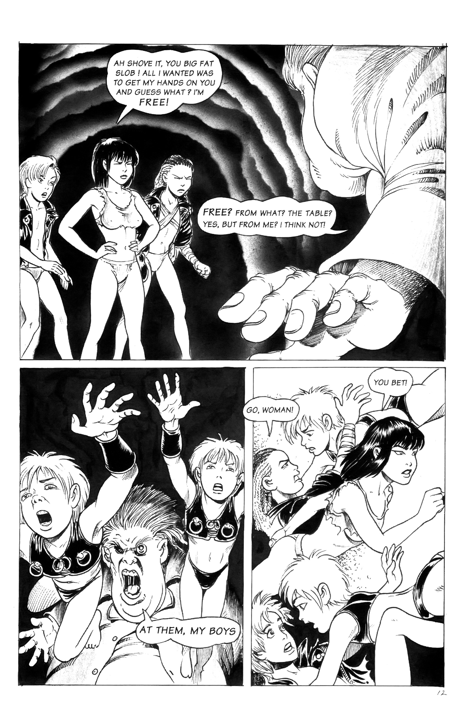 Read online Demongate comic -  Issue #3 - 14