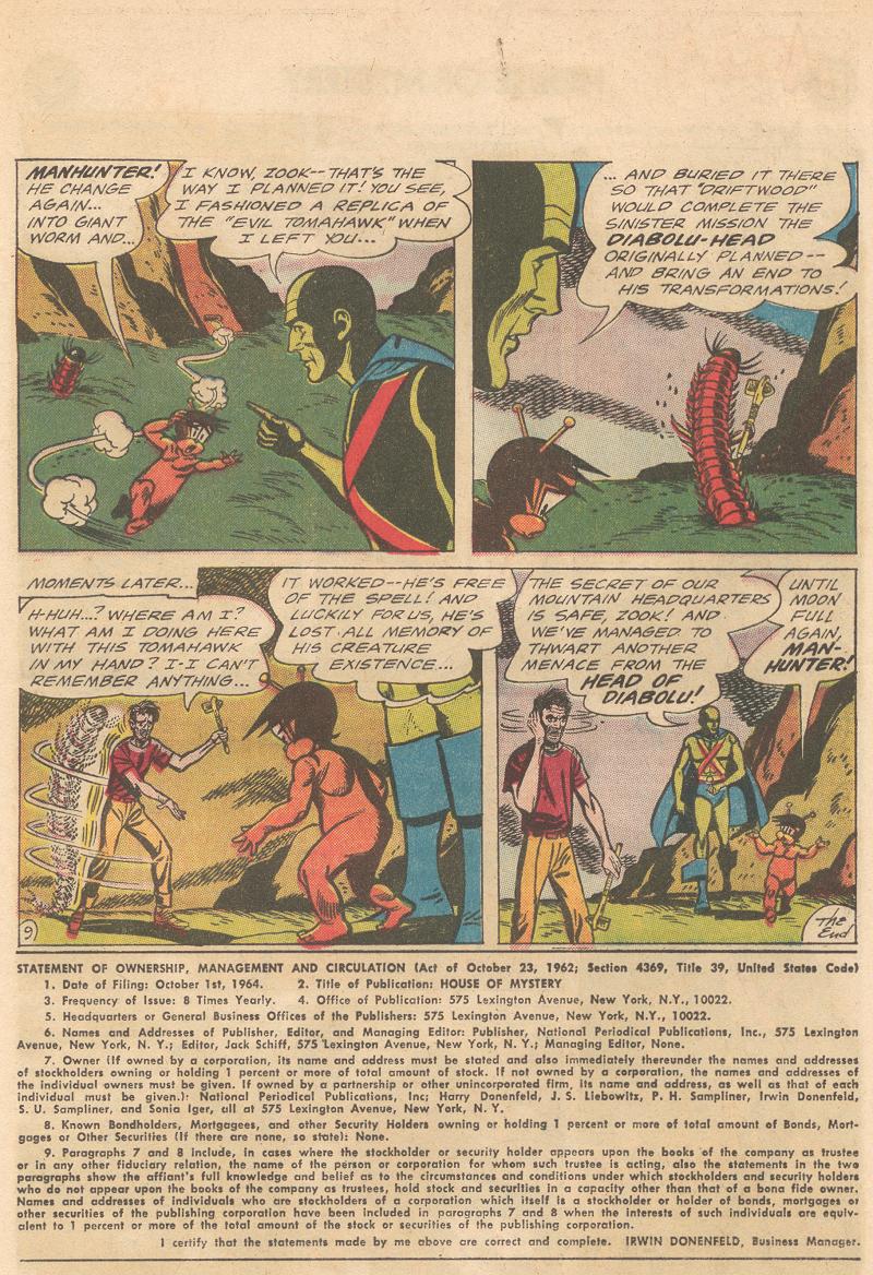 Read online House of Mystery (1951) comic -  Issue #149 - 12