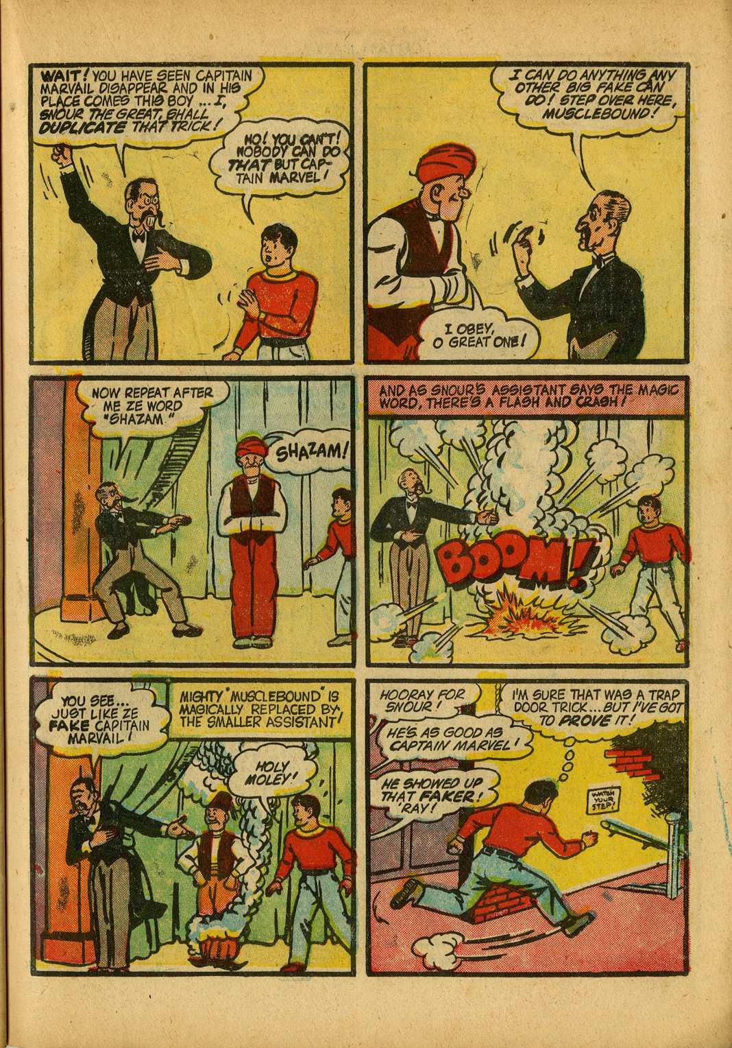 Read online Captain Marvel Adventures comic -  Issue #34 - 43