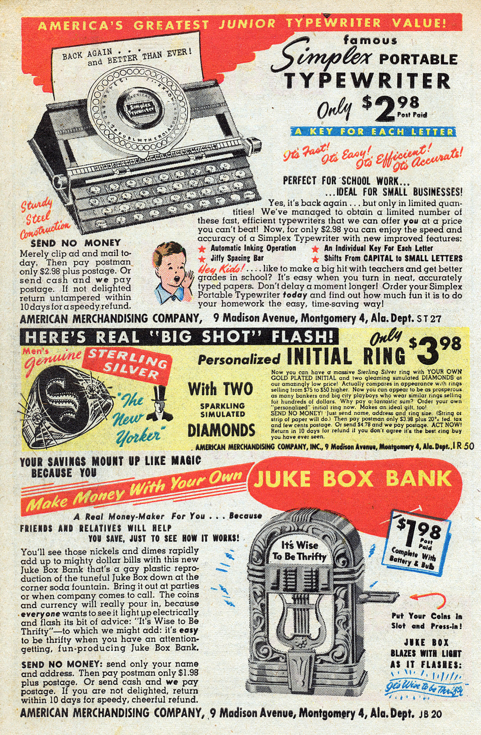 Read online Georgie Comics (1945) comic -  Issue #18 - 50