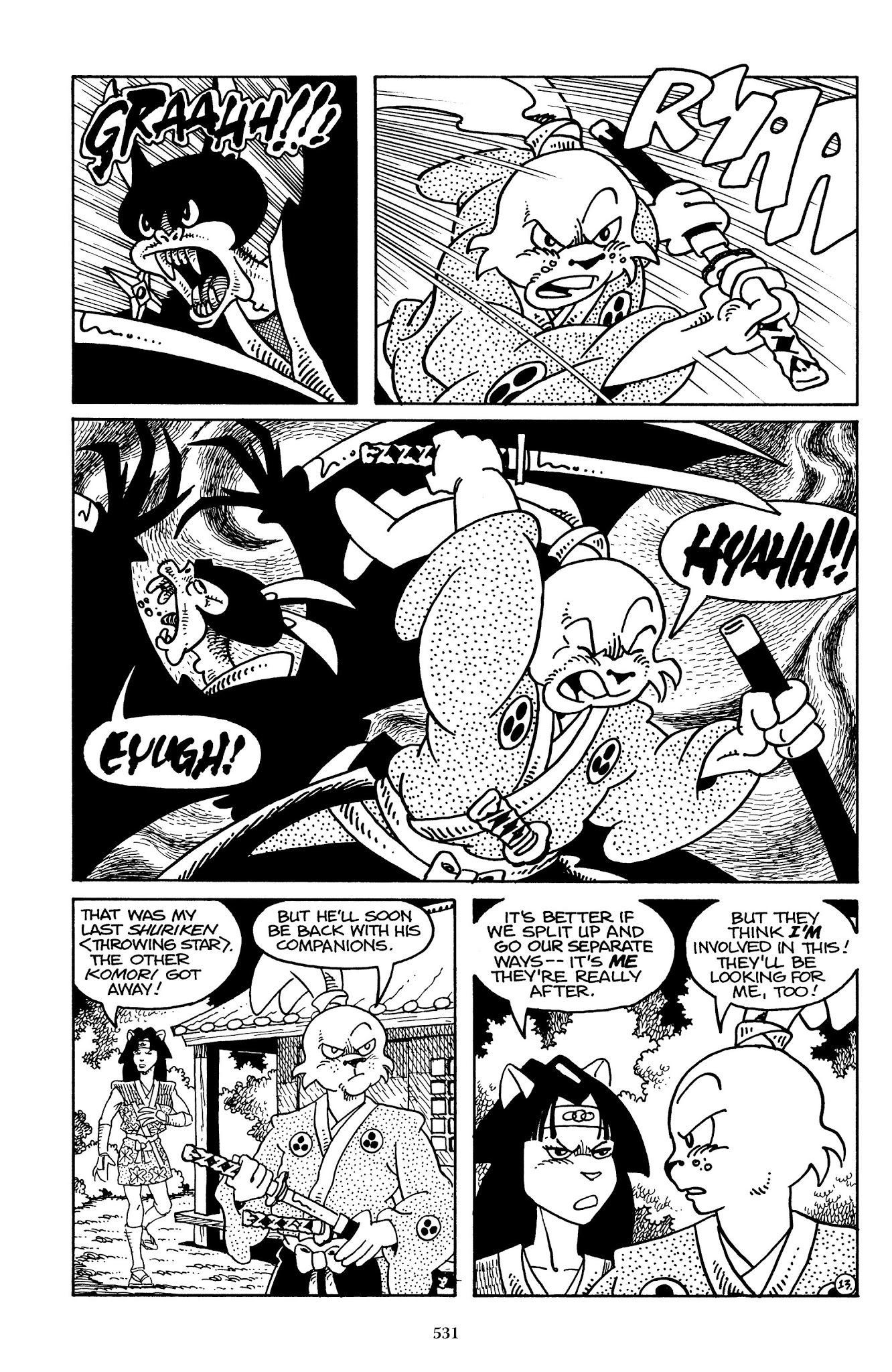 Read online The Usagi Yojimbo Saga comic -  Issue # TPB 1 - 519