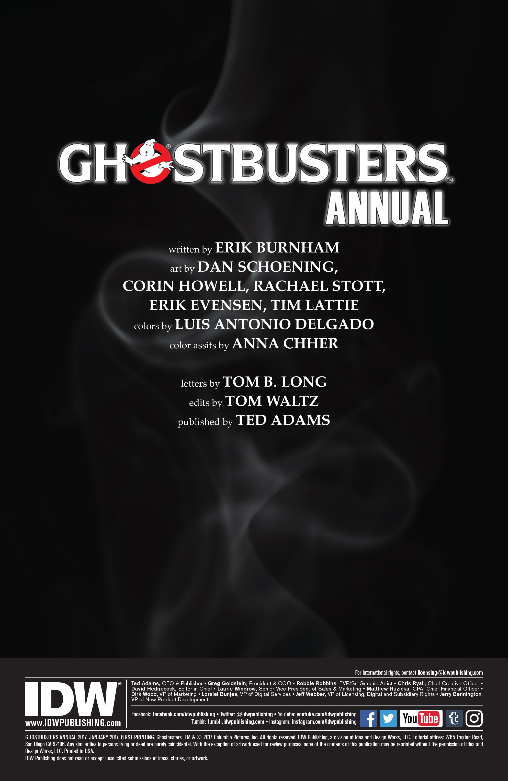 Read online Ghostbusters Annual (2017) comic -  Issue # Annual - 2