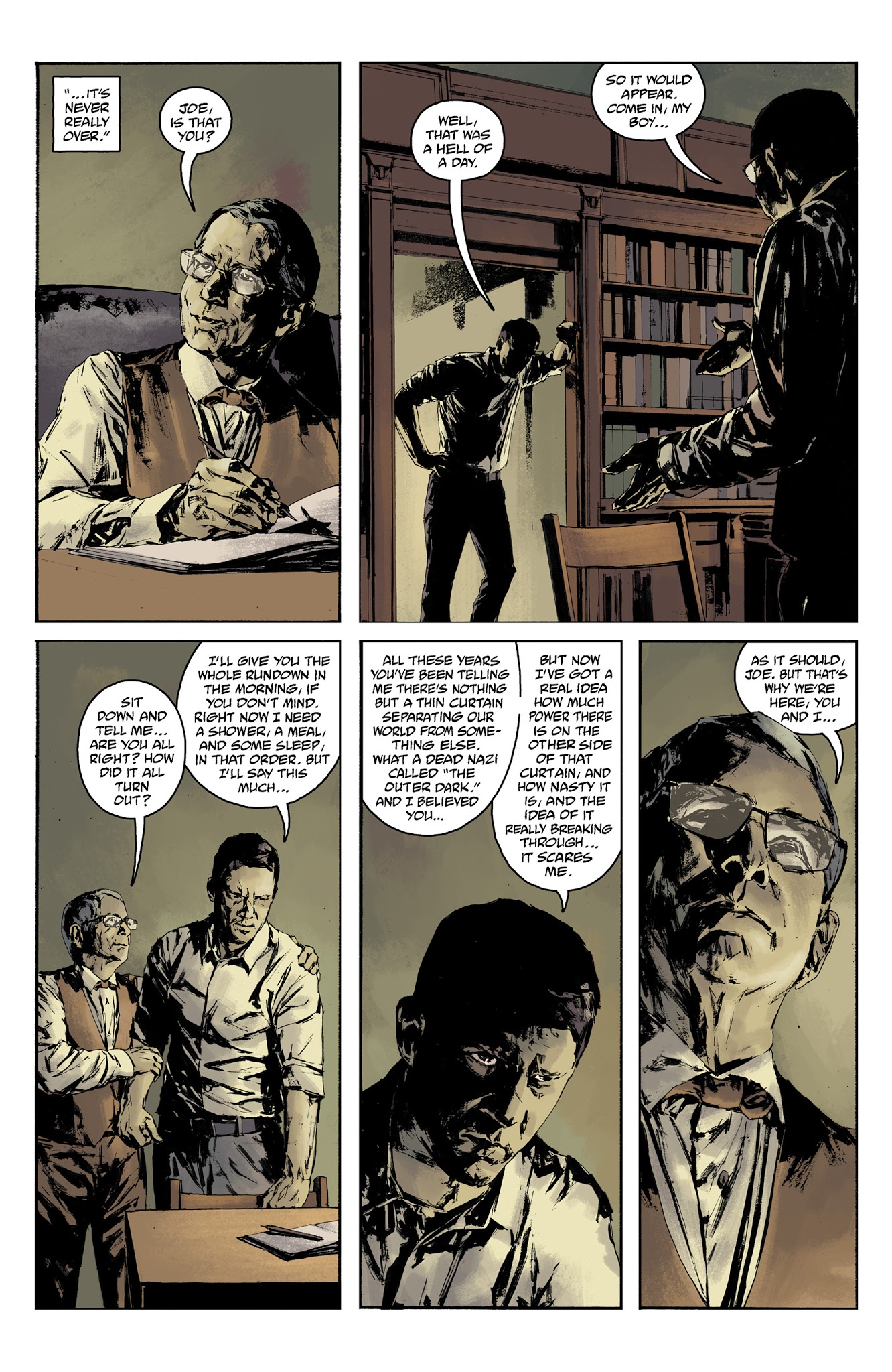 Read online Joe Golem: The Outer Dark comic -  Issue #3 - 16