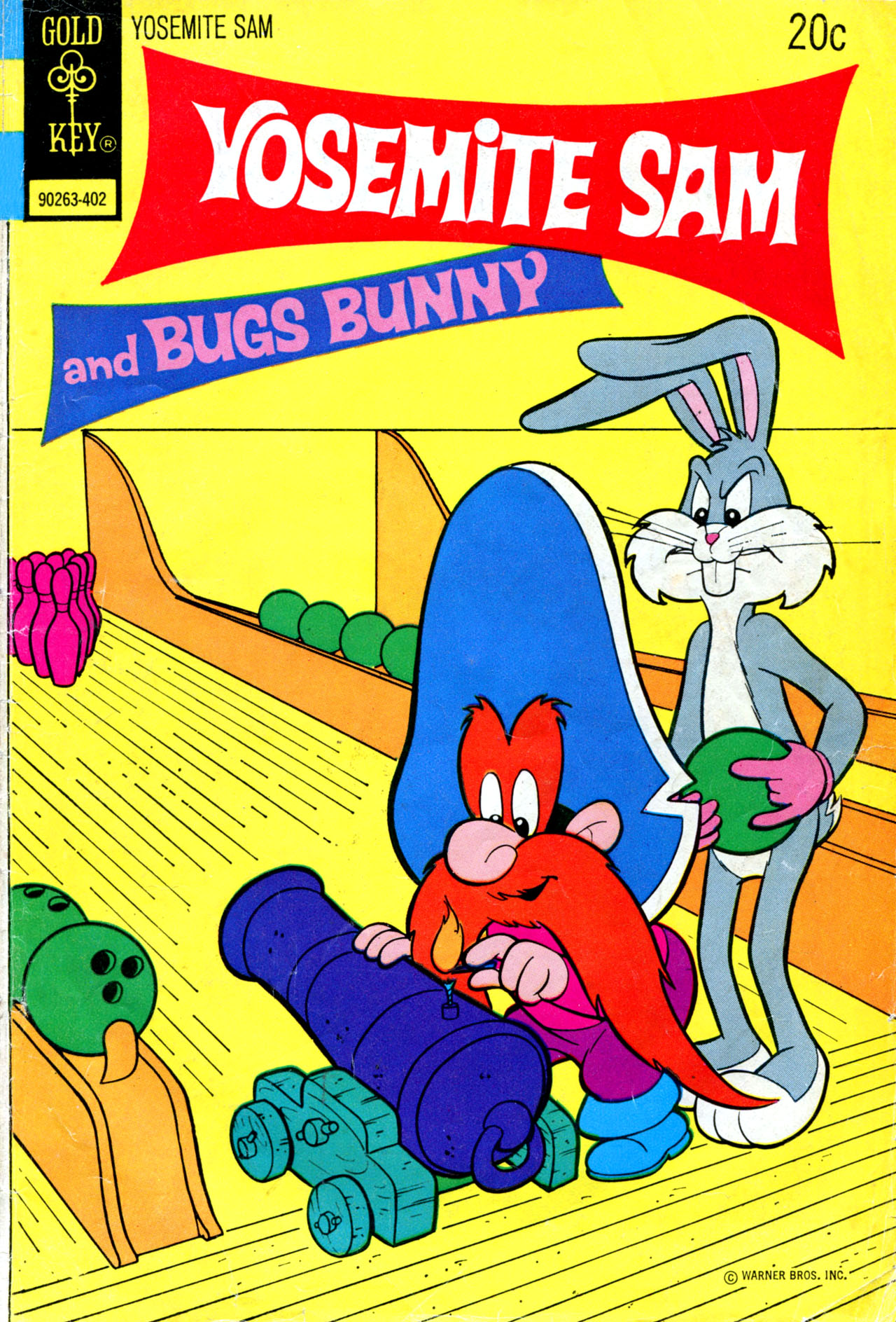 Read online Yosemite Sam and Bugs Bunny comic -  Issue #19 - 1