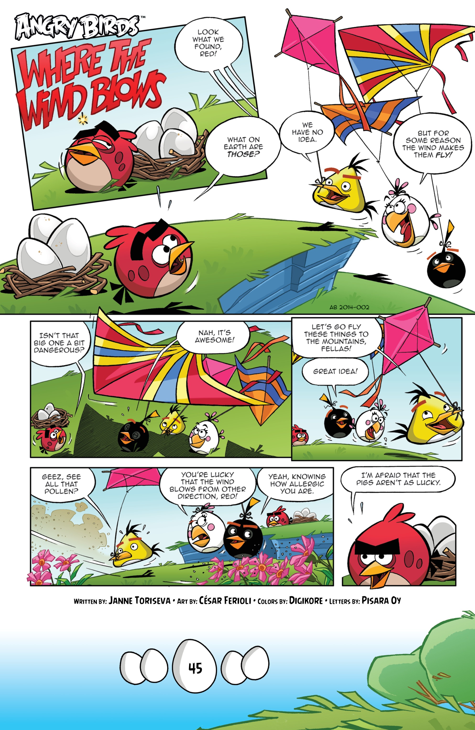 Read online Angry Birds Comics Vol. 4: Fly Off The Handle comic -  Issue # Full - 46
