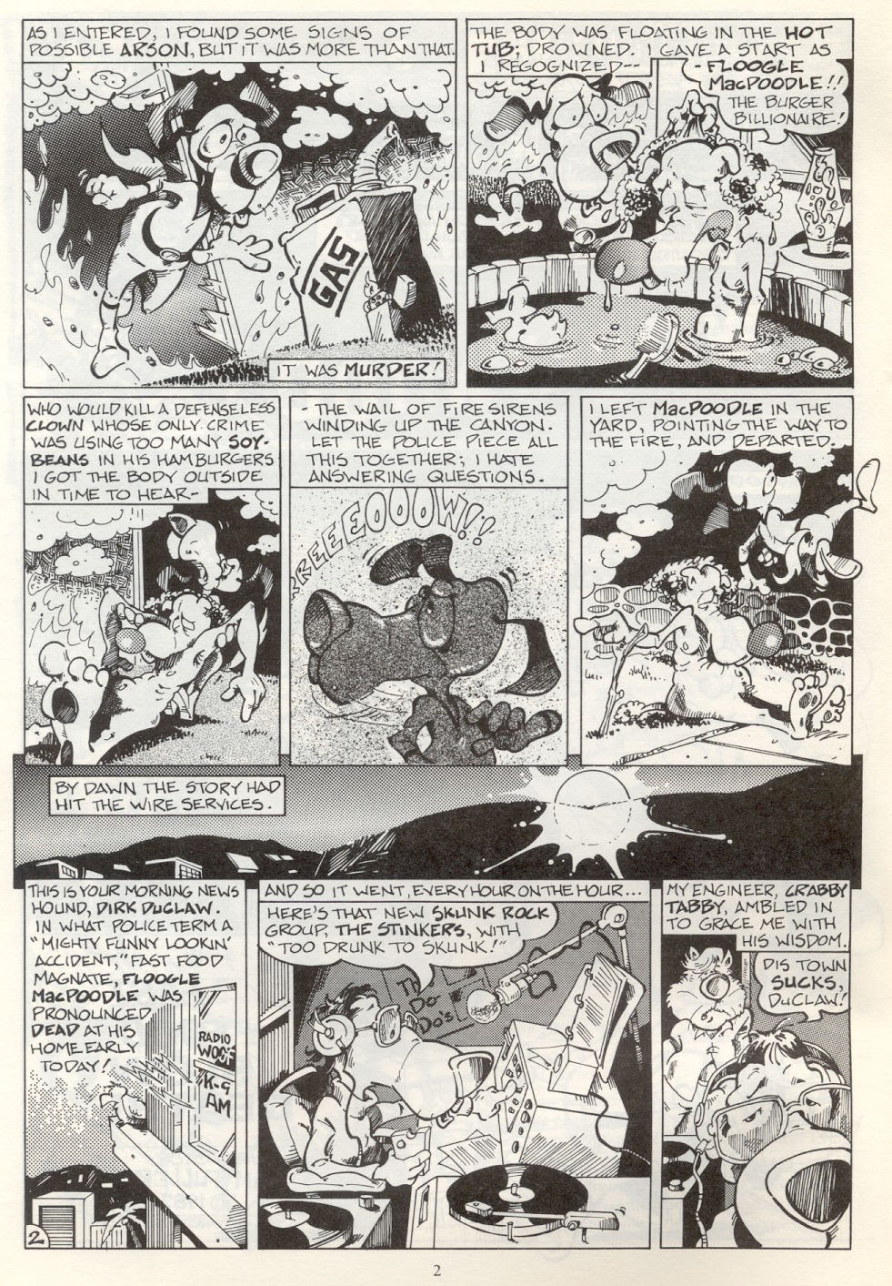 Read online Hardboiled Animal Comics comic -  Issue # Full - 5