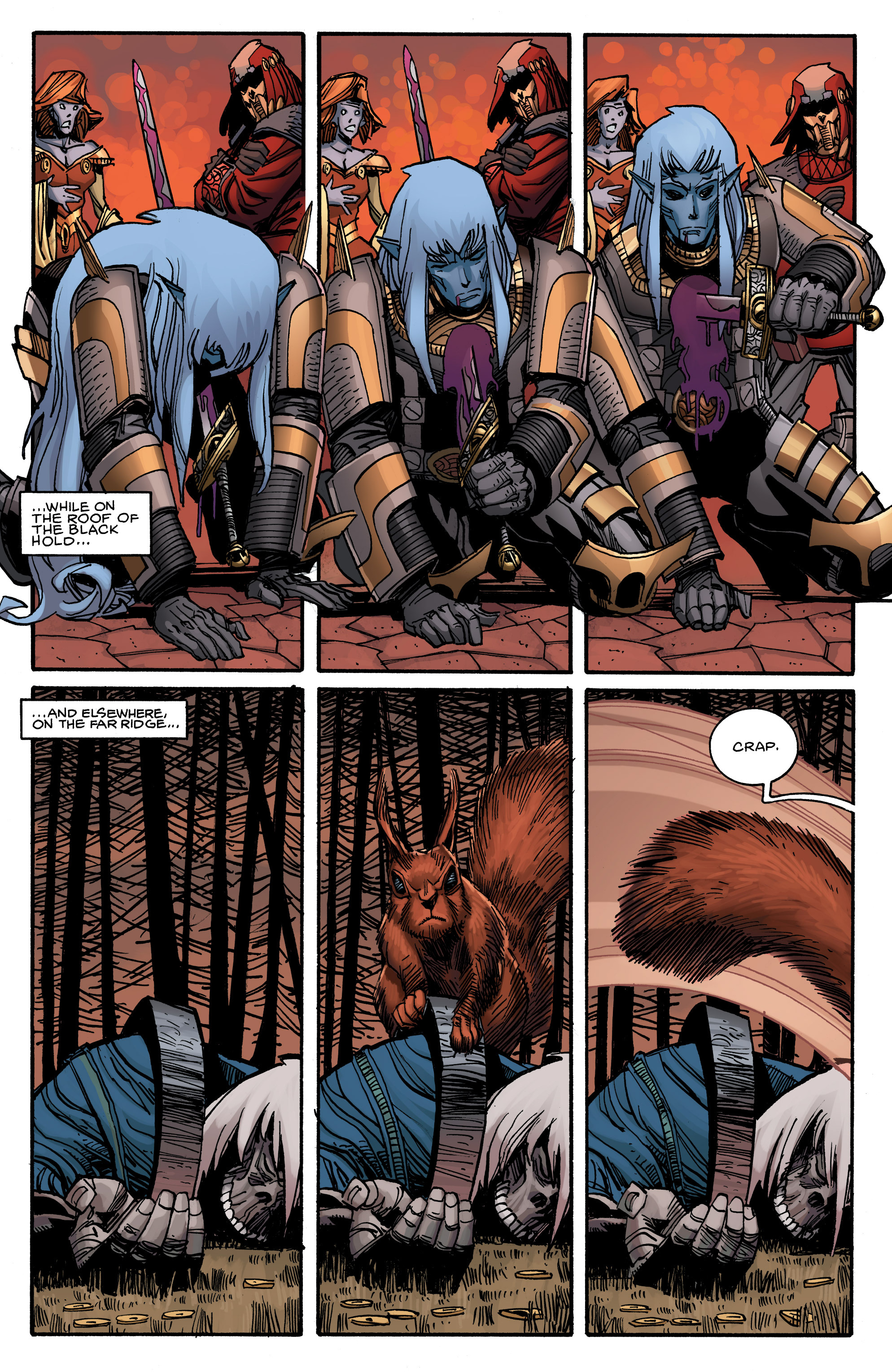 Read online Ragnarok comic -  Issue #12 - 4