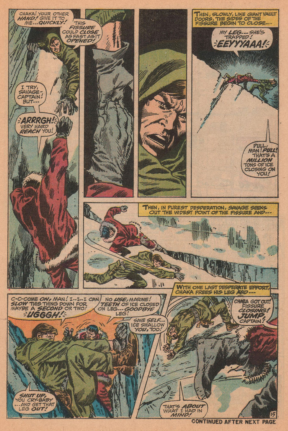 Read online Captain Savage and his Leatherneck Raiders comic -  Issue #16 - 21