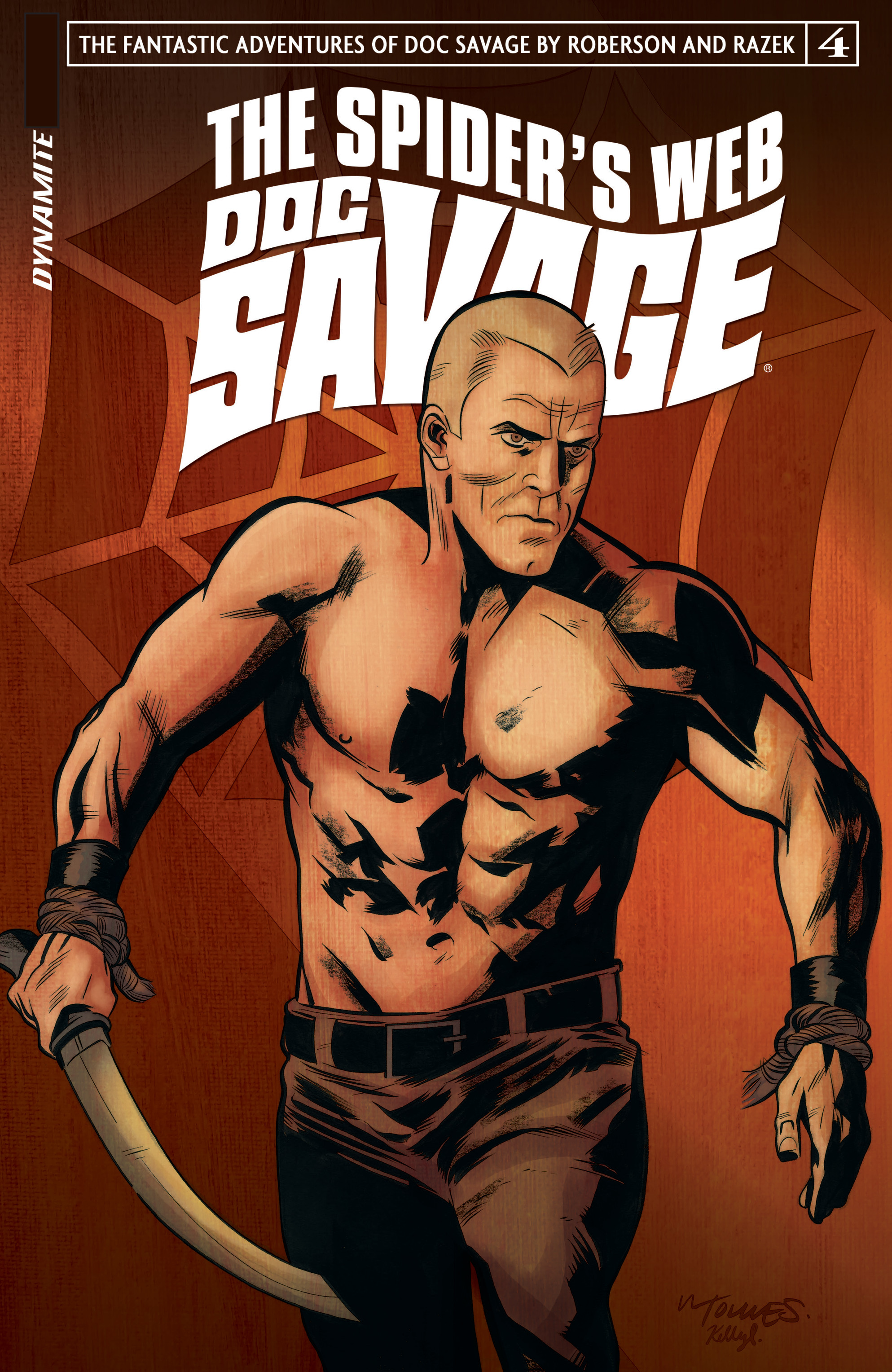 Read online Doc Savage: The Spider's Web comic -  Issue #4 - 1