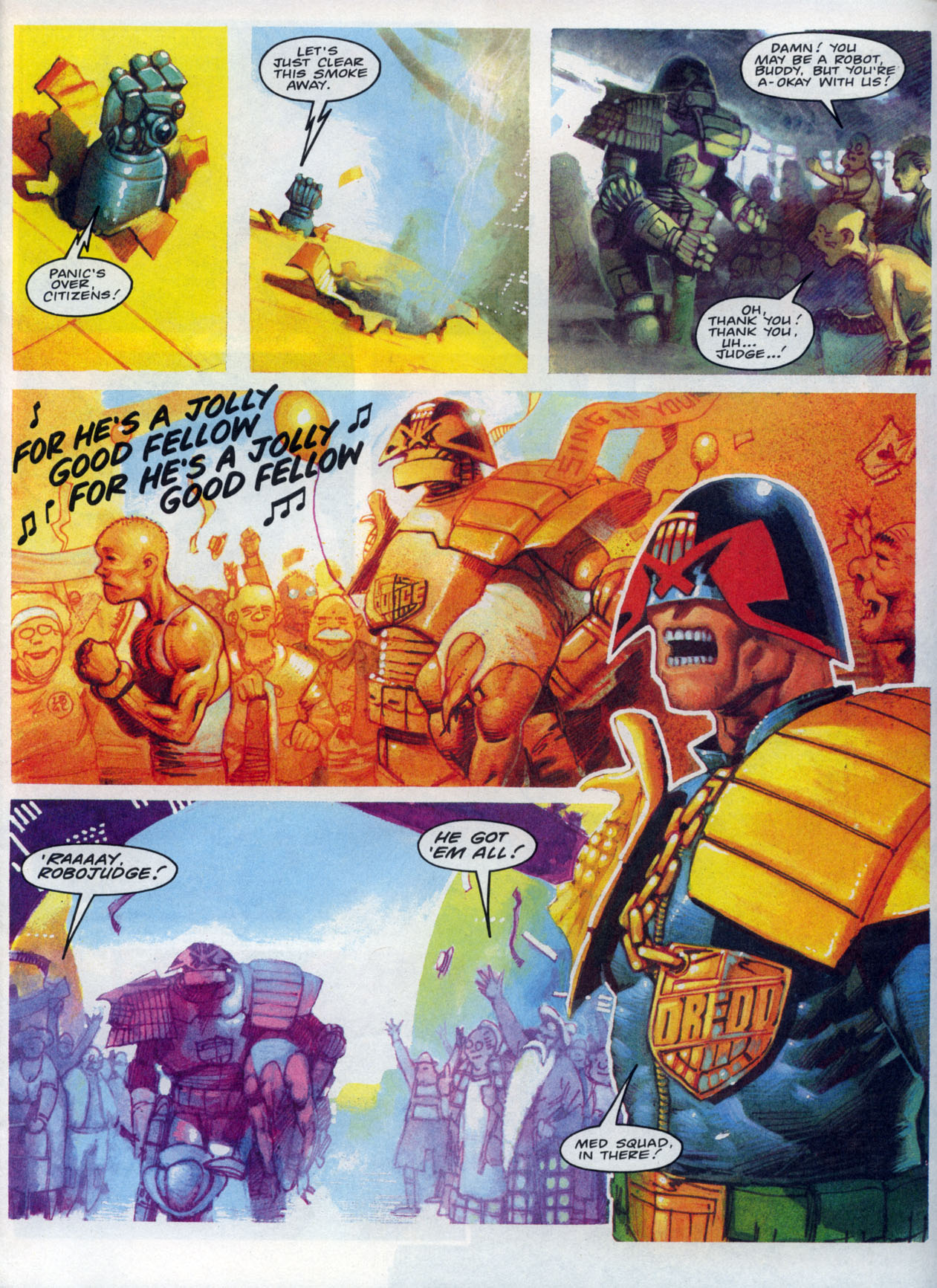 Read online Judge Dredd: The Megazine (vol. 2) comic -  Issue #13 - 9