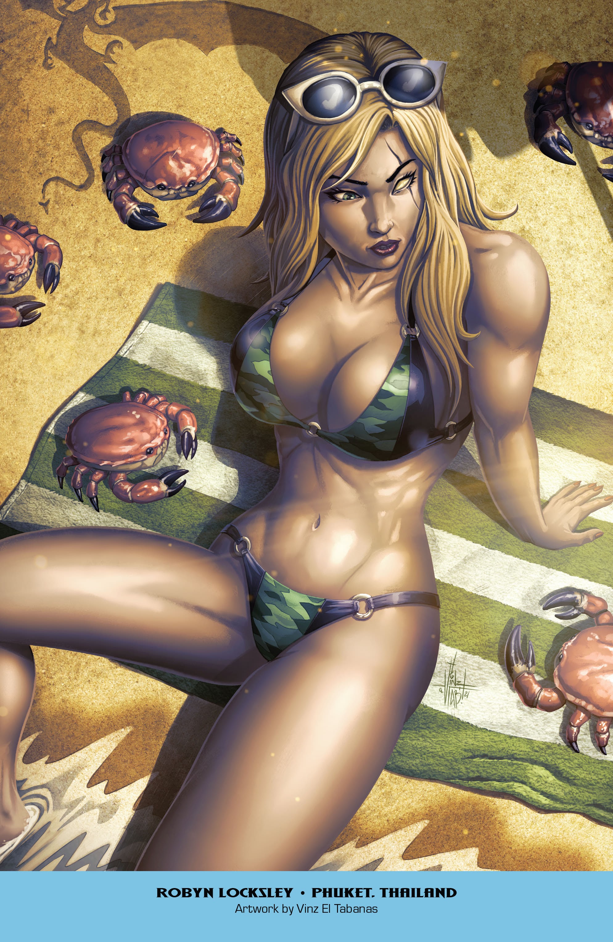 Read online Grimm Fairy Tales: 2021 Swimsuit comic -  Issue # Full - 40
