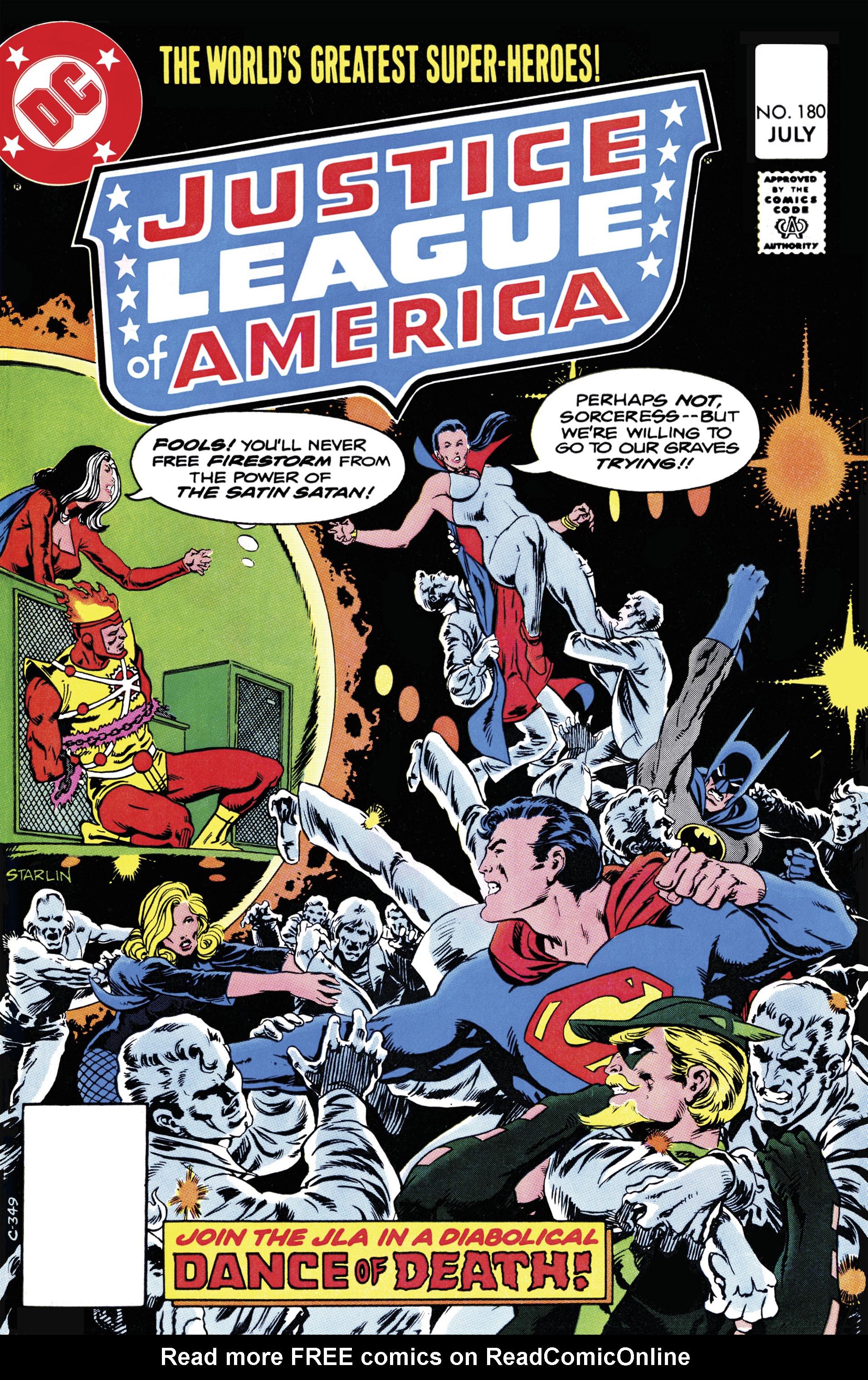 Read online Justice League of America (1960) comic -  Issue #180 - 1