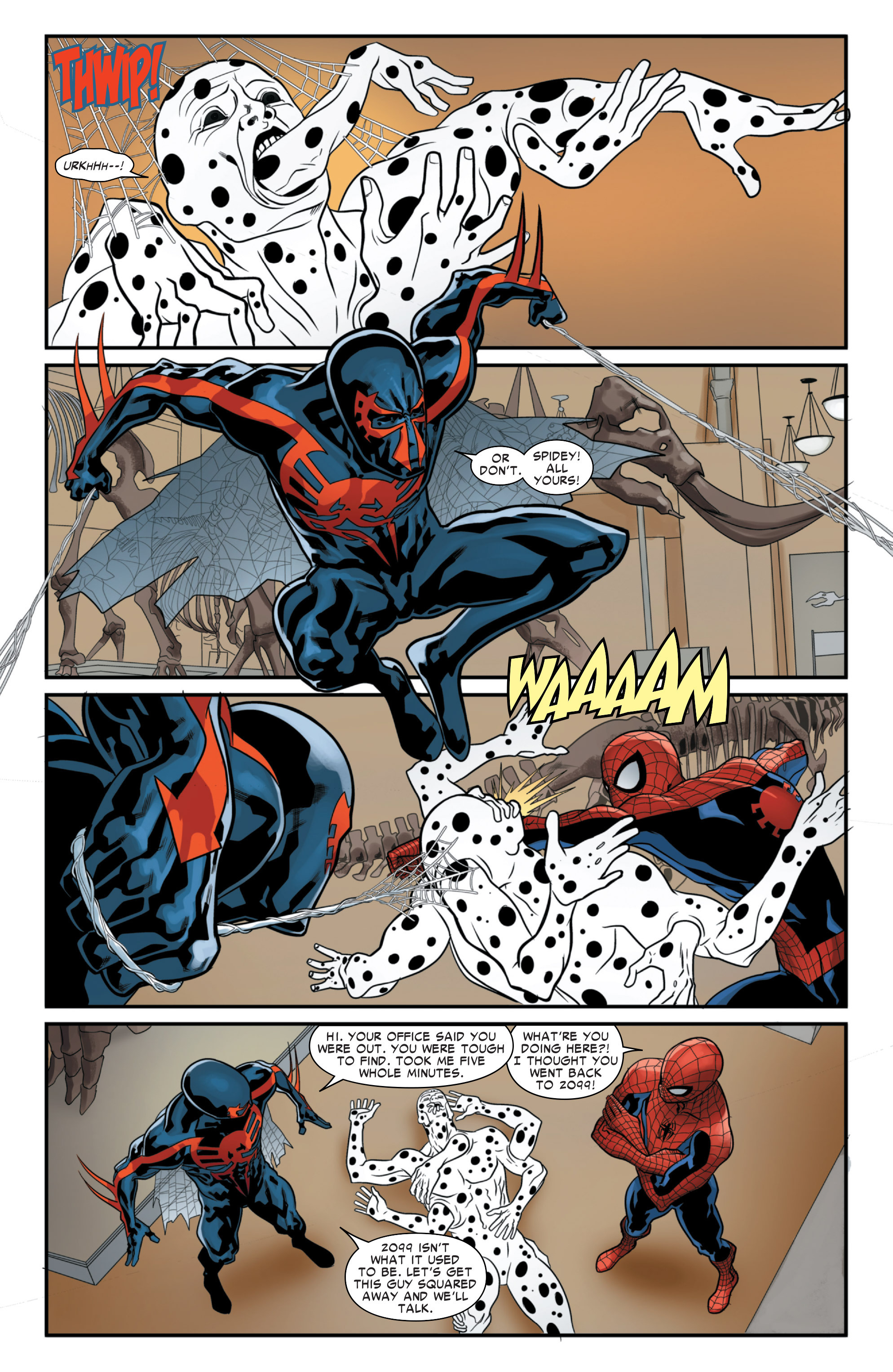 Read online Spider-Man 2099 (2014) comic -  Issue #11 - 13