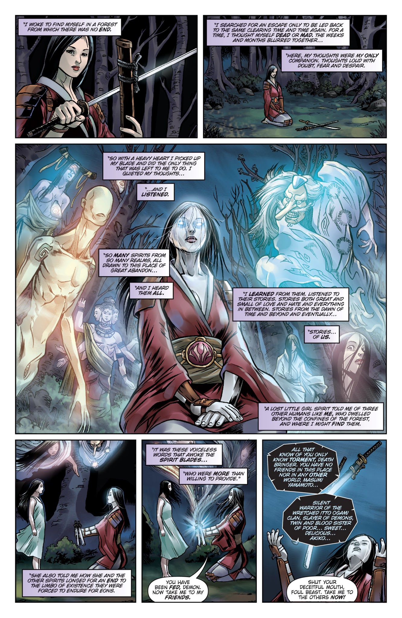 Read online Grimm Fairy Tales presents Hunters: The Shadowlands comic -  Issue # TPB - 22