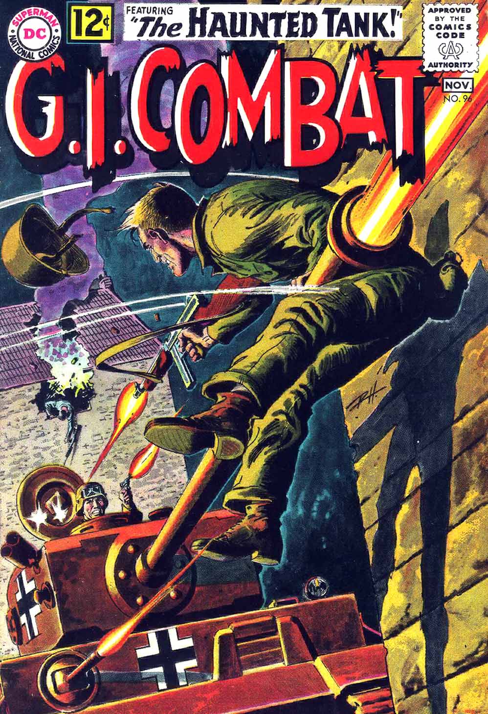 Read online G.I. Combat (1952) comic -  Issue #96 - 1