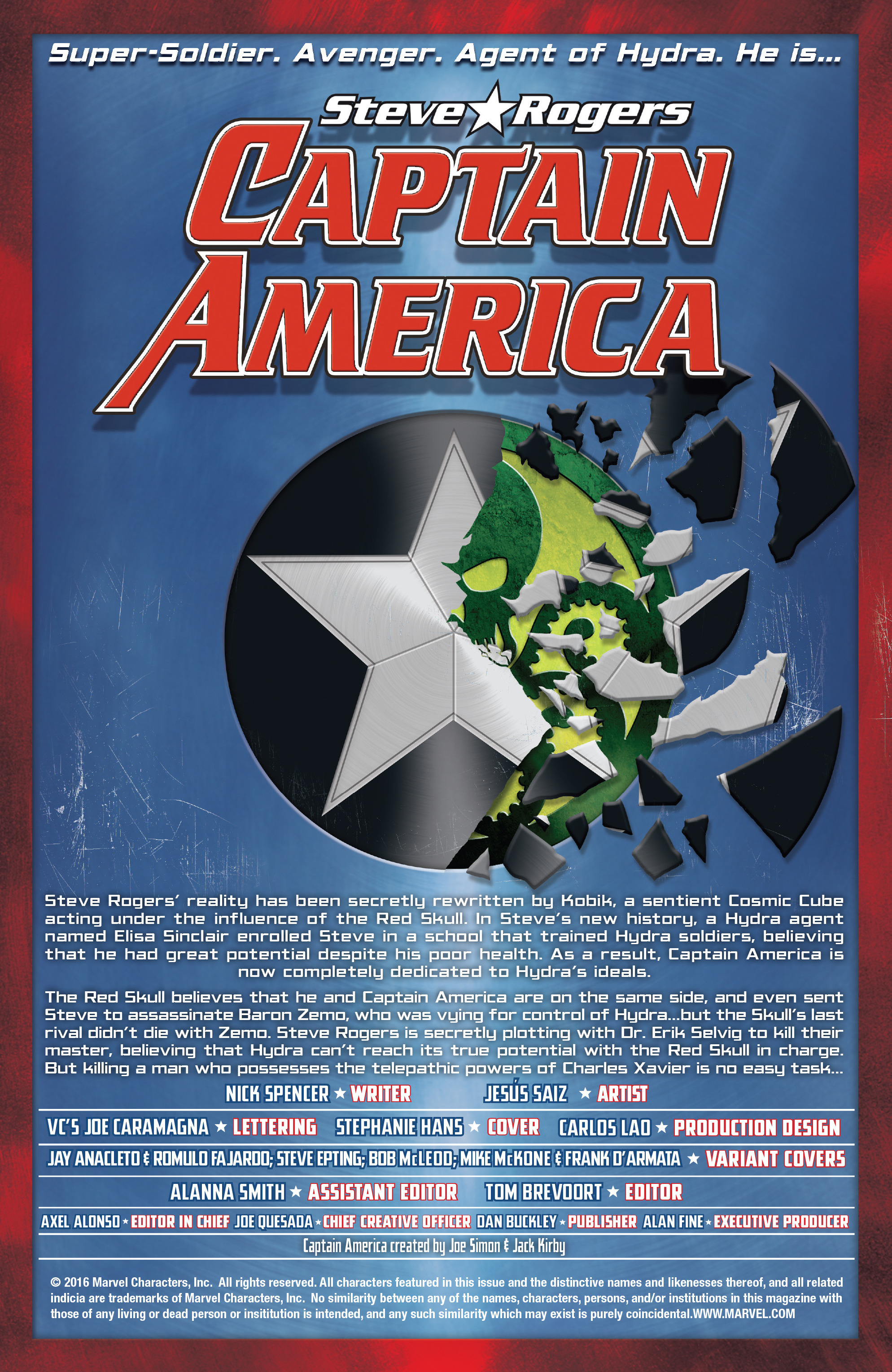 Read online Captain America: Steve Rogers comic -  Issue #7 - 2