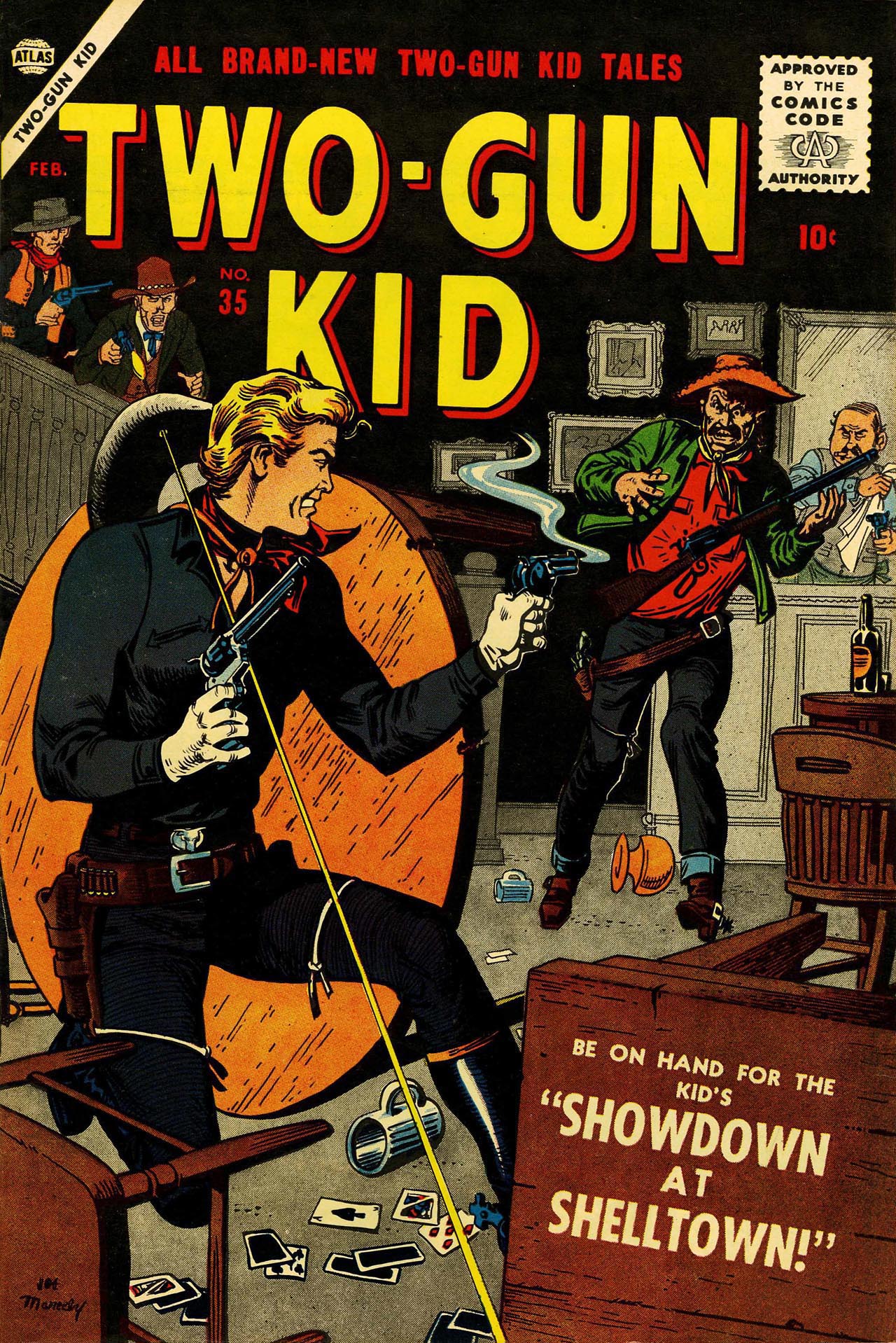 Read online Two-Gun Kid comic -  Issue #35 - 1