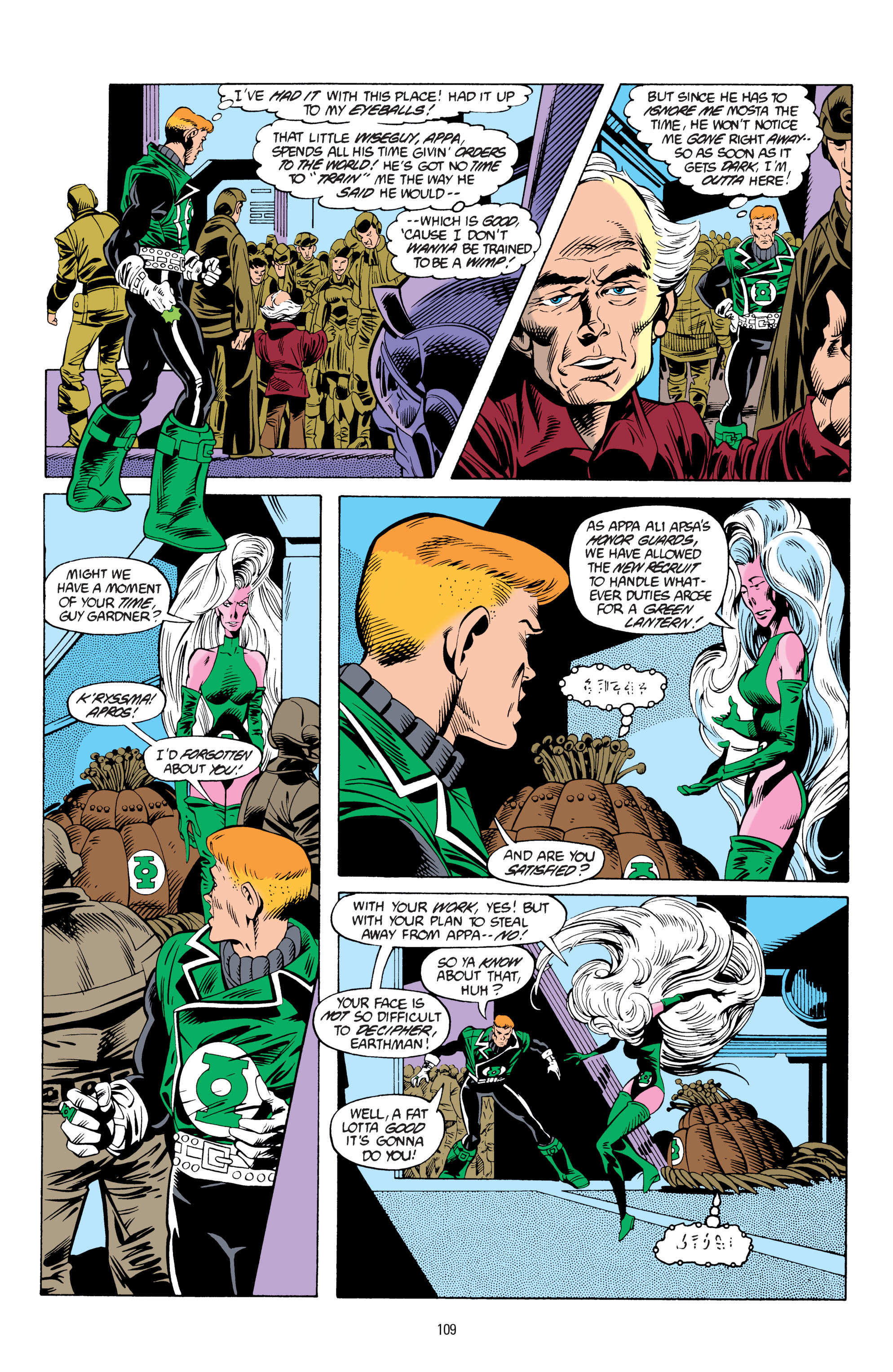 Read online Tales of the Green Lantern Corps comic -  Issue # _TPB 3 - 110