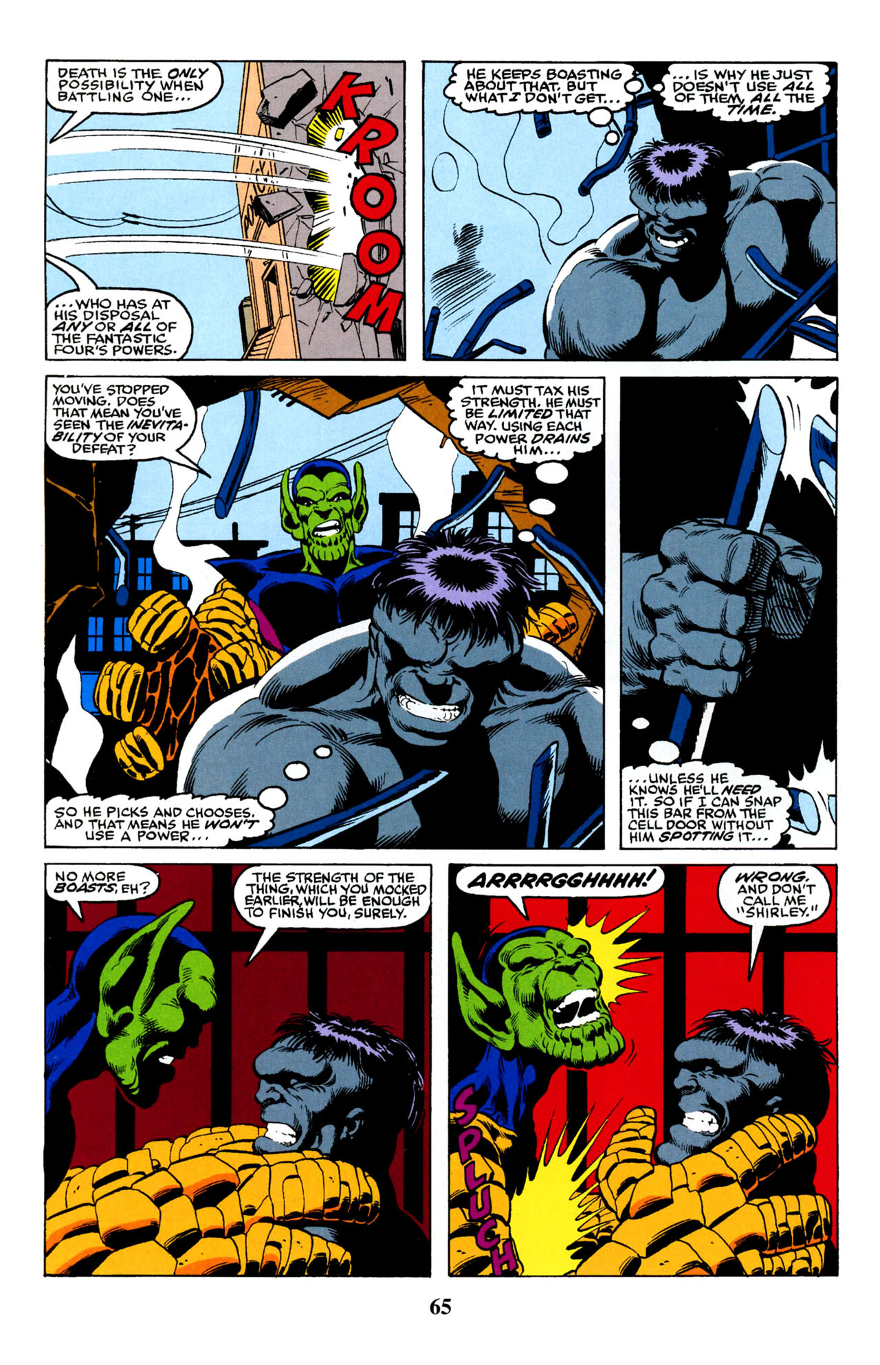 Read online Hulk Visionaries: Peter David comic -  Issue # TPB 6 - 67