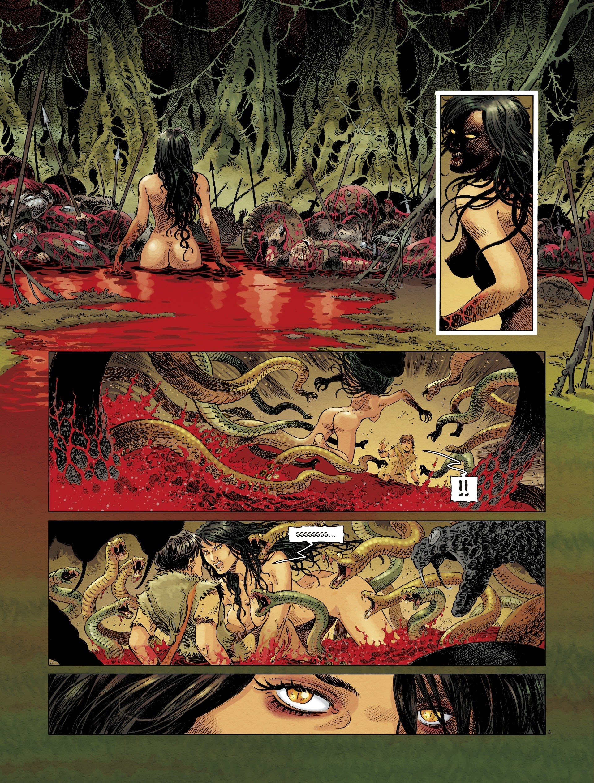 Read online Layla: A Tale of the Scarlet Swamp comic -  Issue # TPB - 8
