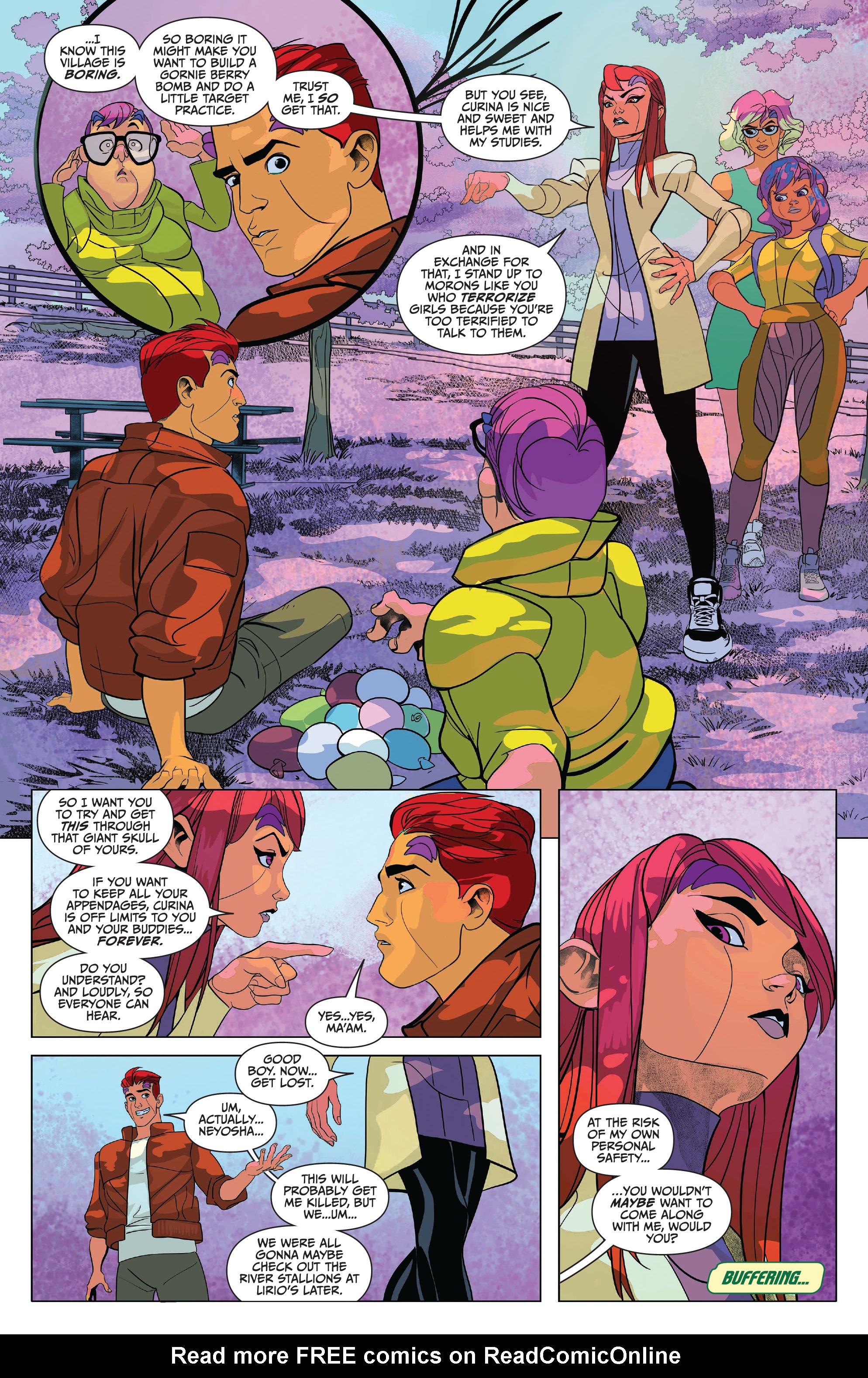 Read online Saban's Go Go Power Rangers comic -  Issue #28 - 9