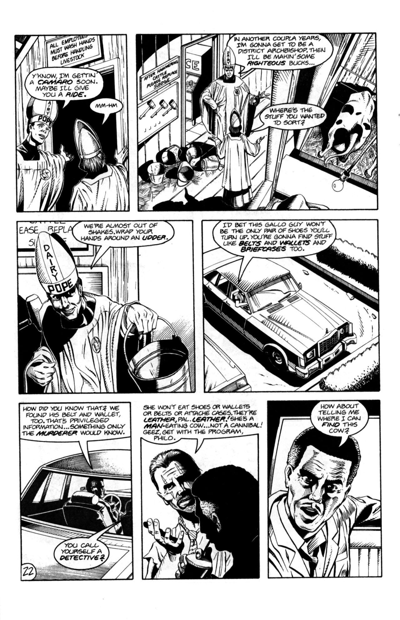 Read online Man-Eating Cow comic -  Issue #1 - 24