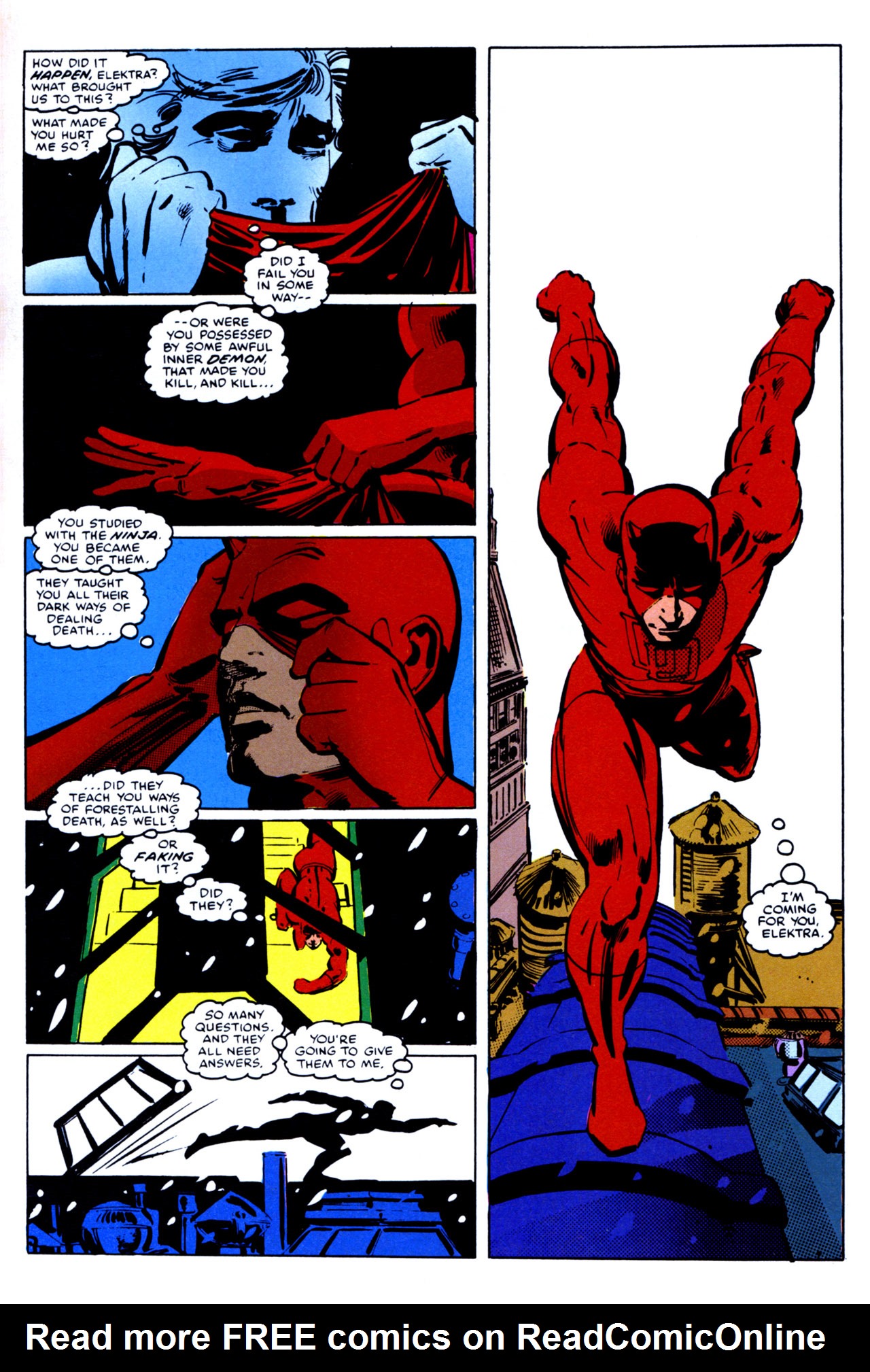 Read online The Elektra Saga comic -  Issue #4 - 6