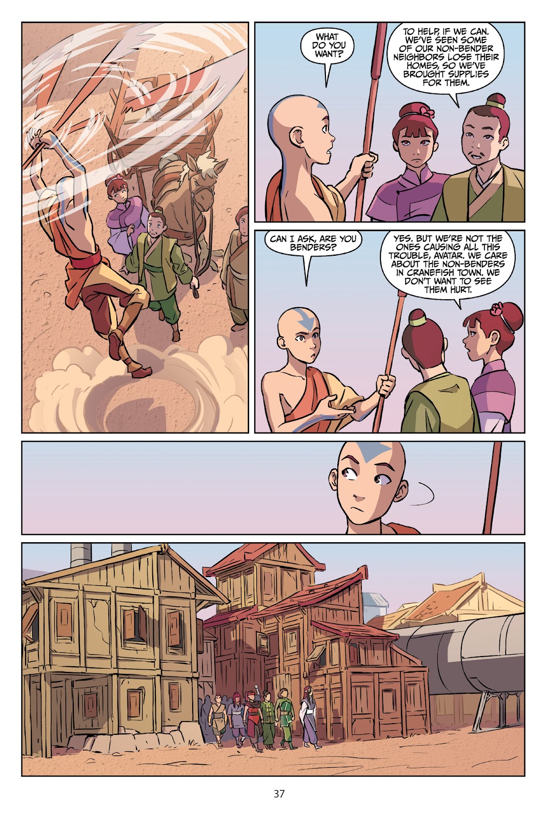 Nickelodeon Avatar: The Last Airbender - Imbalance issue TPB 3 - Page 38
