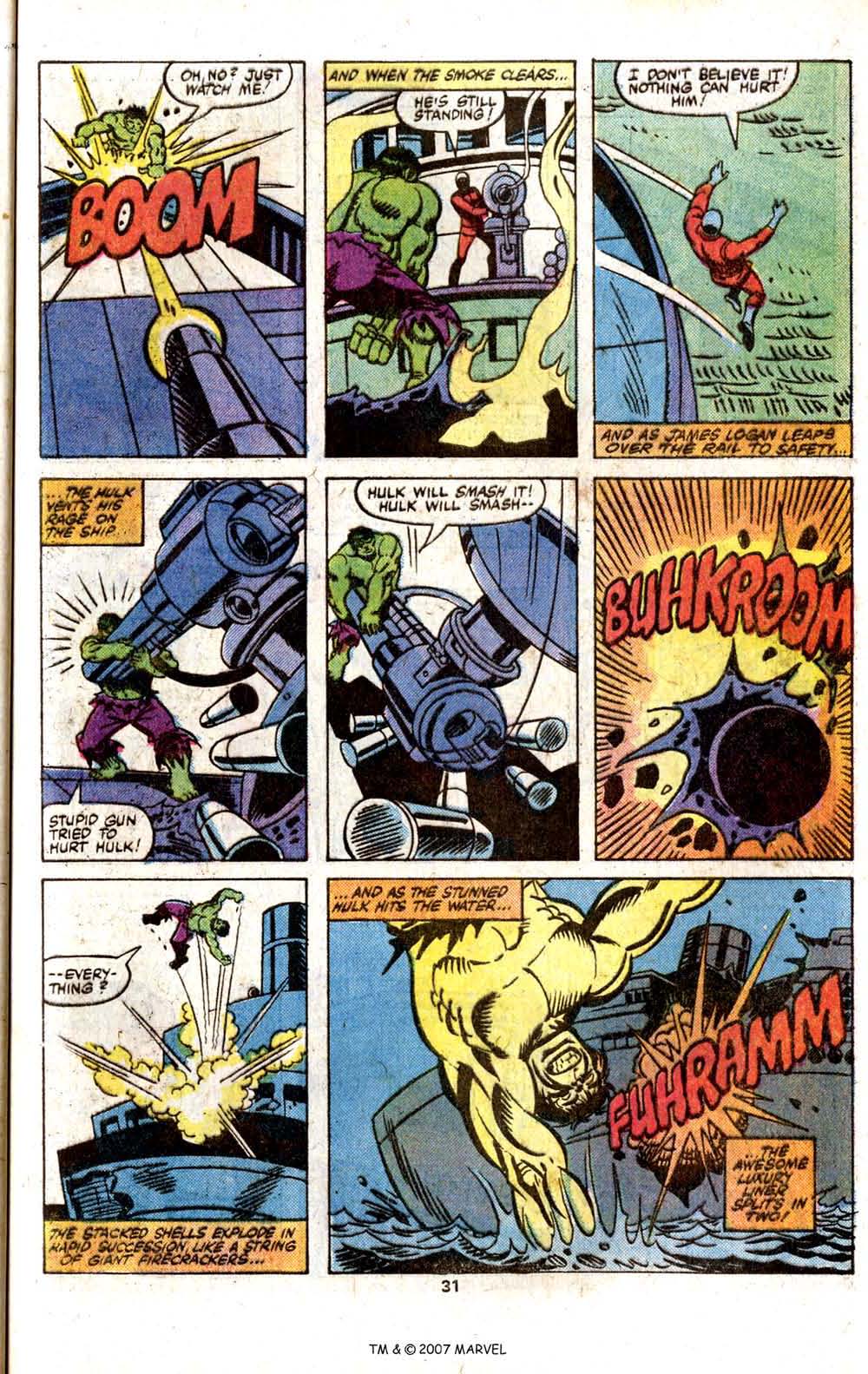 Read online The Incredible Hulk Annual comic -  Issue #9 - 33