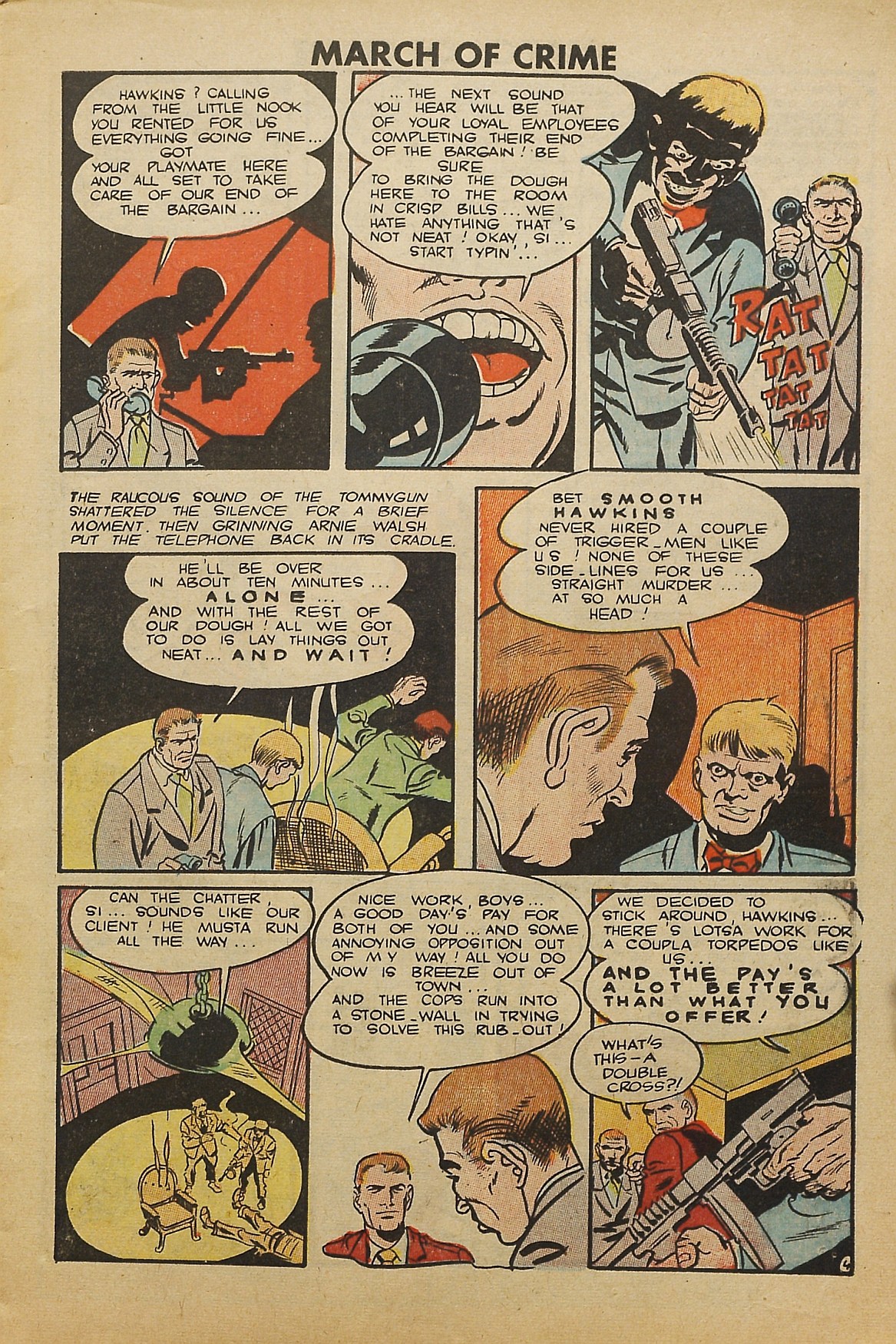 Read online March of Crime comic -  Issue #1 - 5