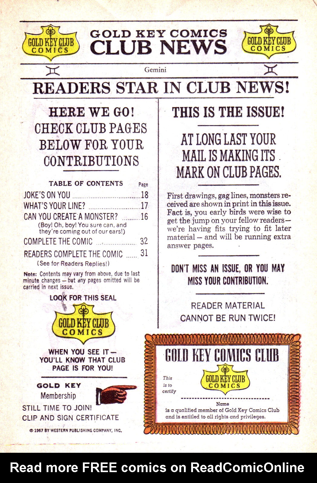 Read online Walt Disney's Comics and Stories comic -  Issue #322 - 16