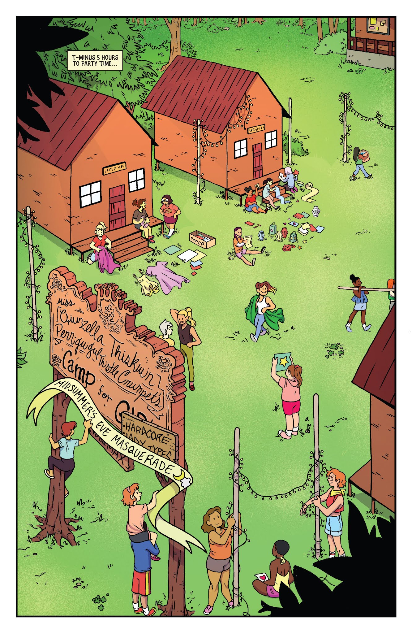 Read online Lumberjanes: A Midsummer Night's Scheme Special comic -  Issue # Full - 3