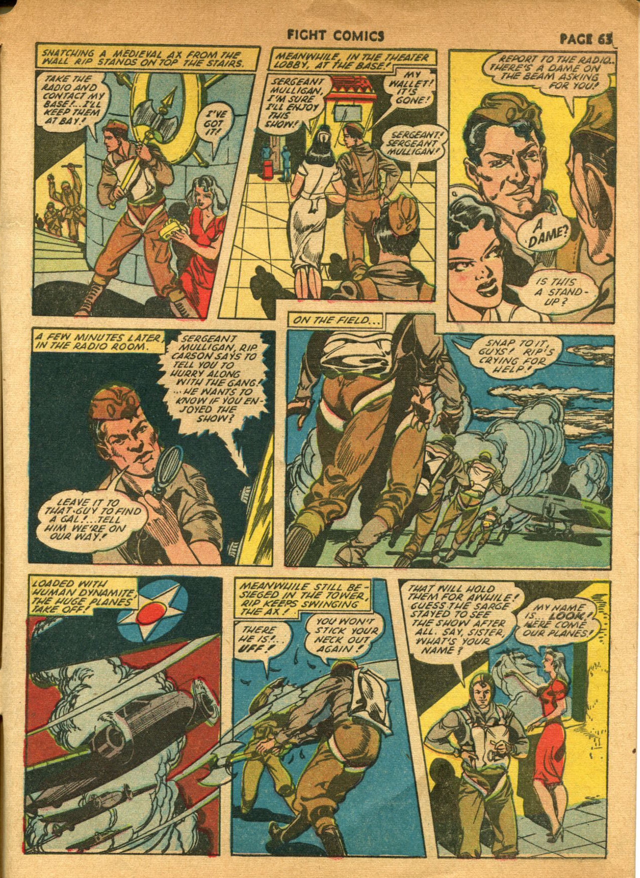 Read online Fight Comics comic -  Issue #21 - 65