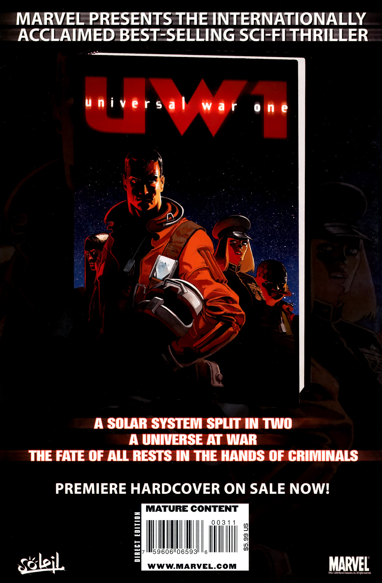 Read online Universal War One: Revelations comic -  Issue #3 - 52