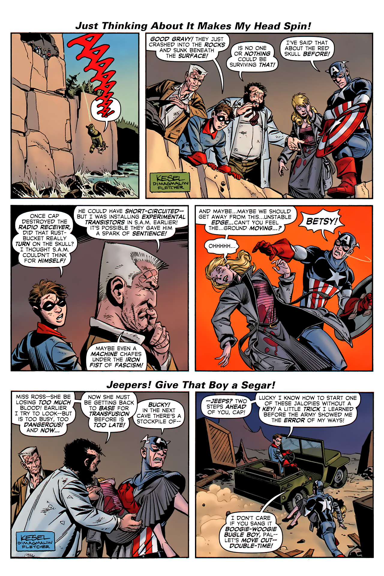 Read online Captain America: The 1940s Newspaper Strip comic -  Issue #3 - 21