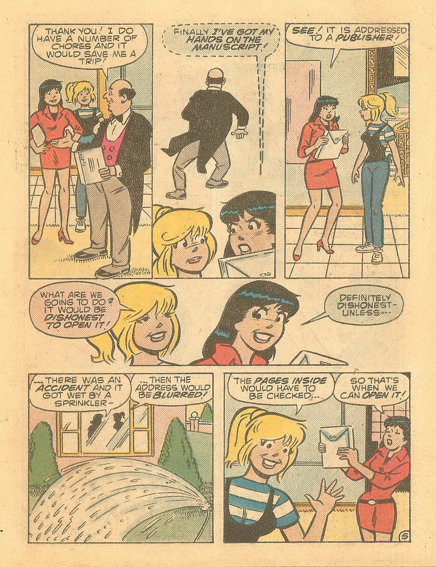 Read online Betty and Veronica Digest Magazine comic -  Issue #27 - 7