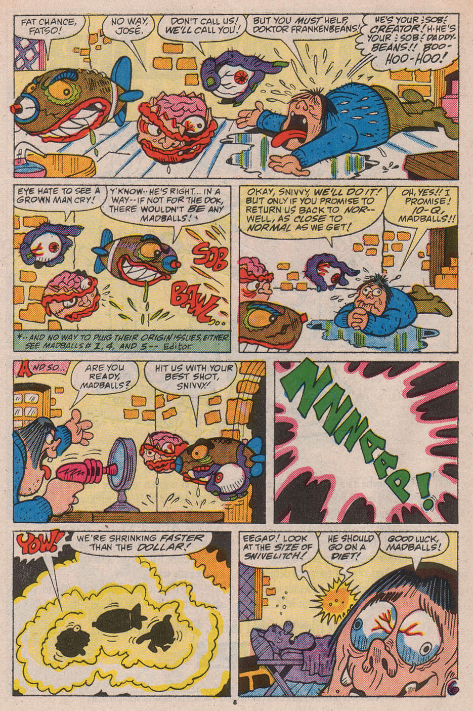Read online Madballs comic -  Issue #10 - 7