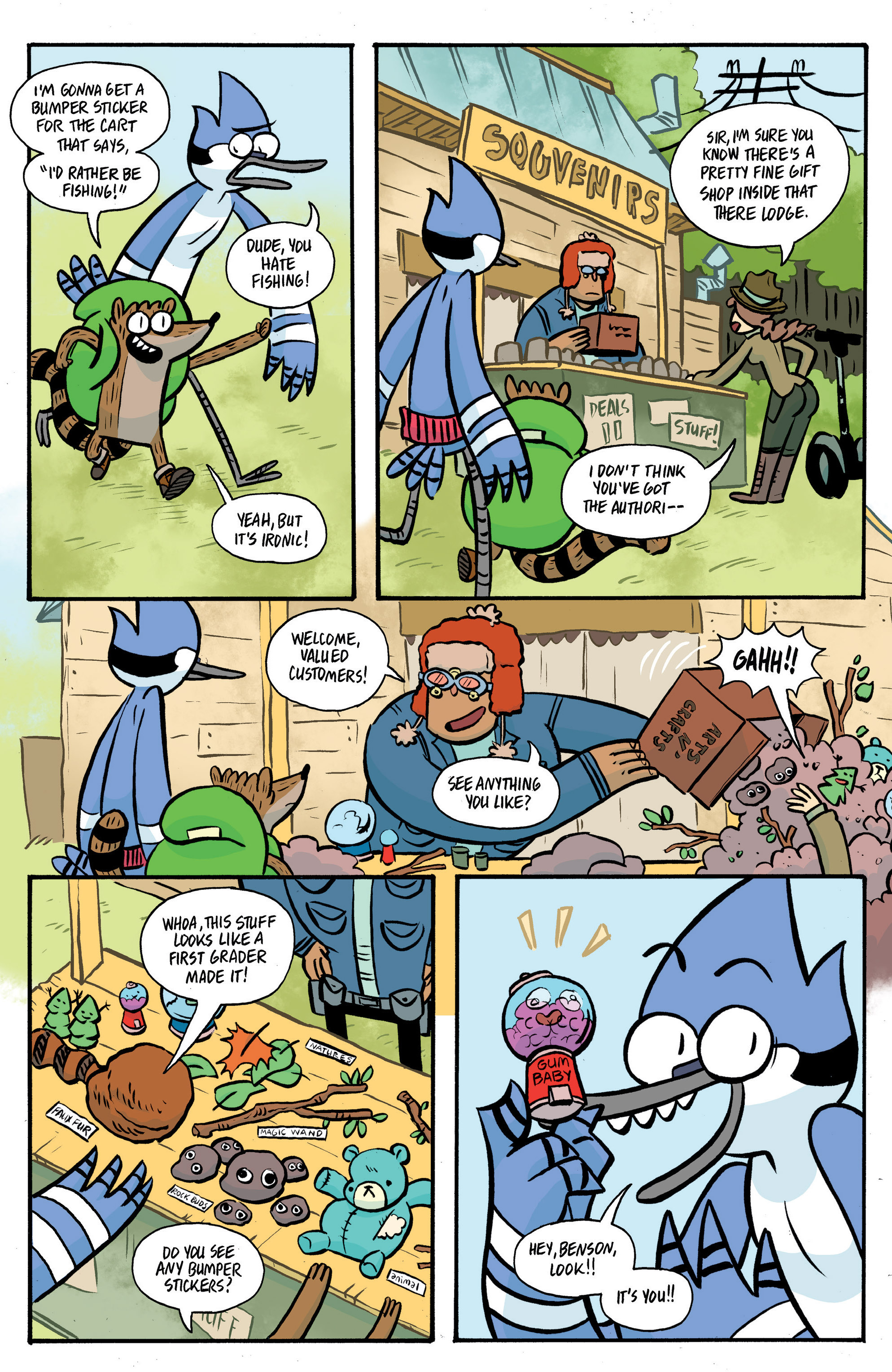 Read online Regular Show: Skips comic -  Issue #3 - 25
