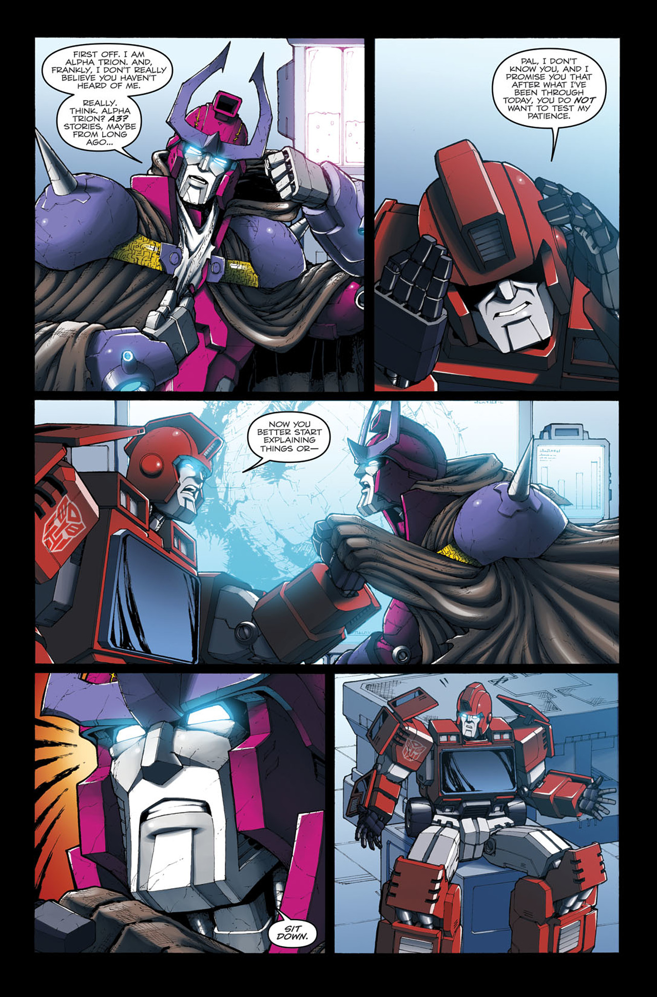 Read online The Transformers: Ironhide comic -  Issue #3 - 12