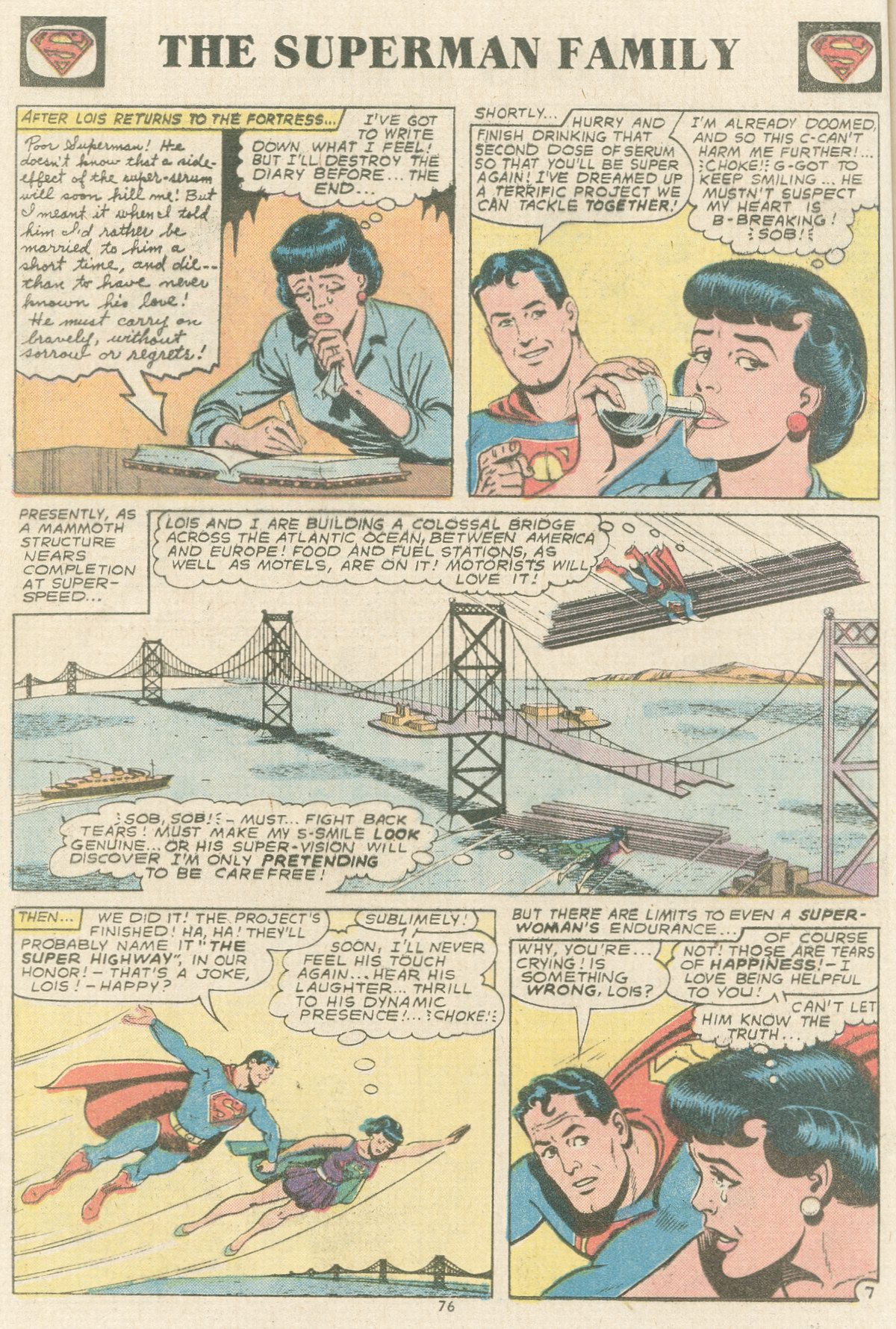 Read online The Superman Family comic -  Issue #164 - 76