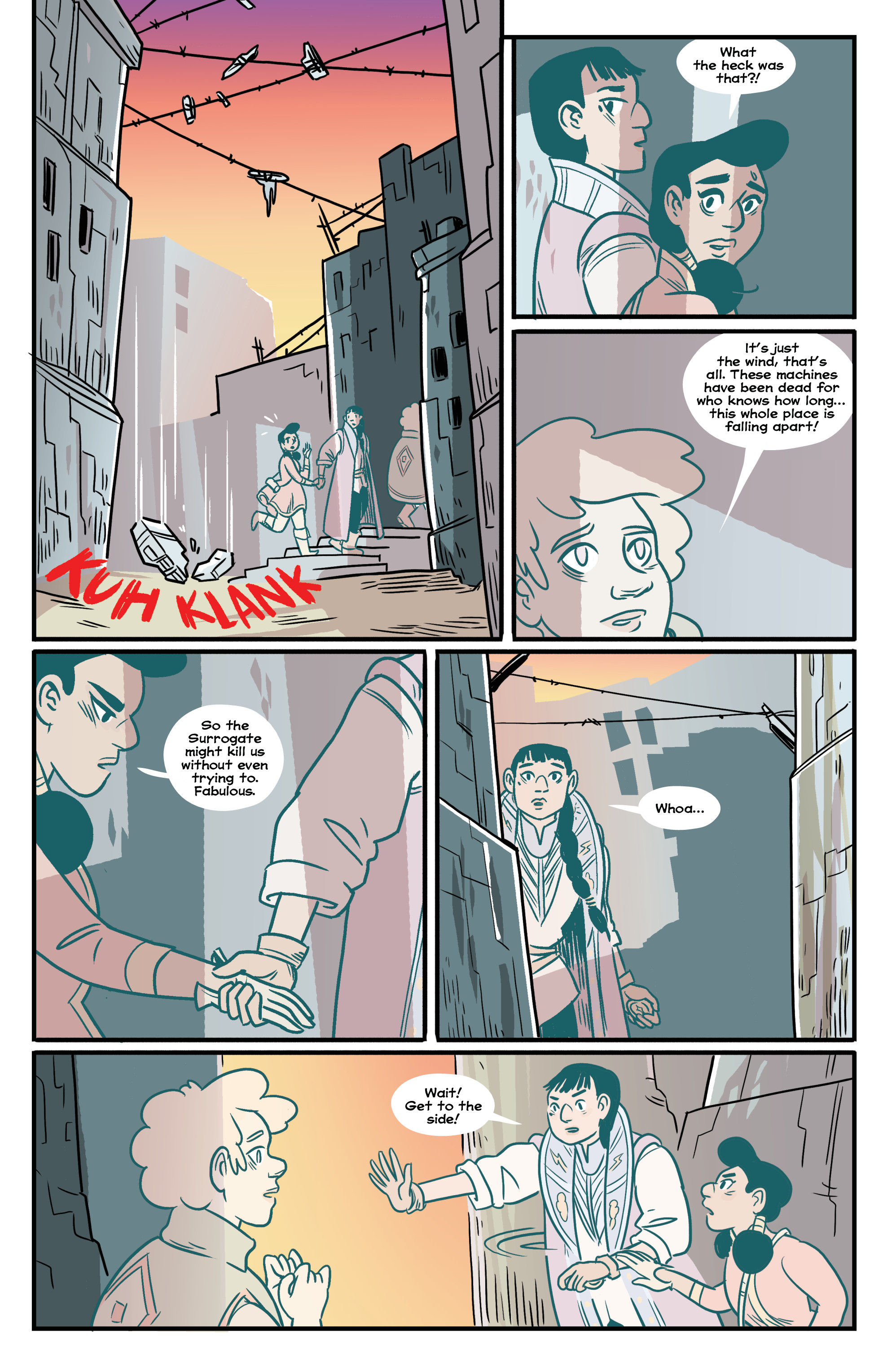 Read online The Castoffs comic -  Issue #3 - 9