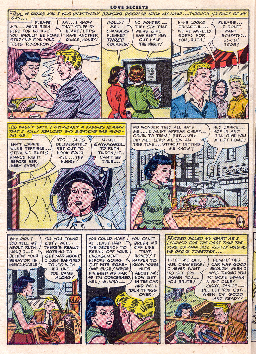 Read online Love Secrets (1953) comic -  Issue #35 - 30