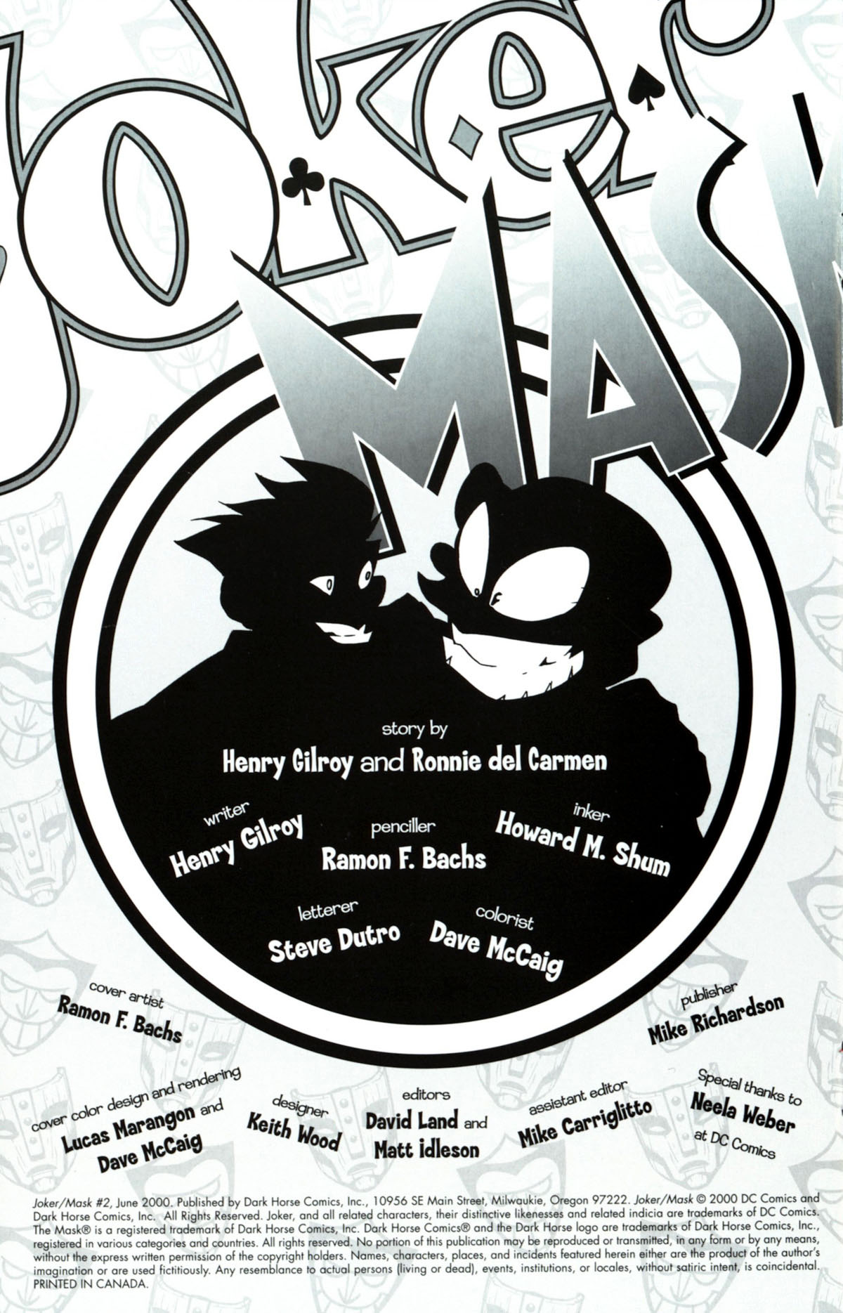 Joker/Mask Issue #2 #2 - English 2